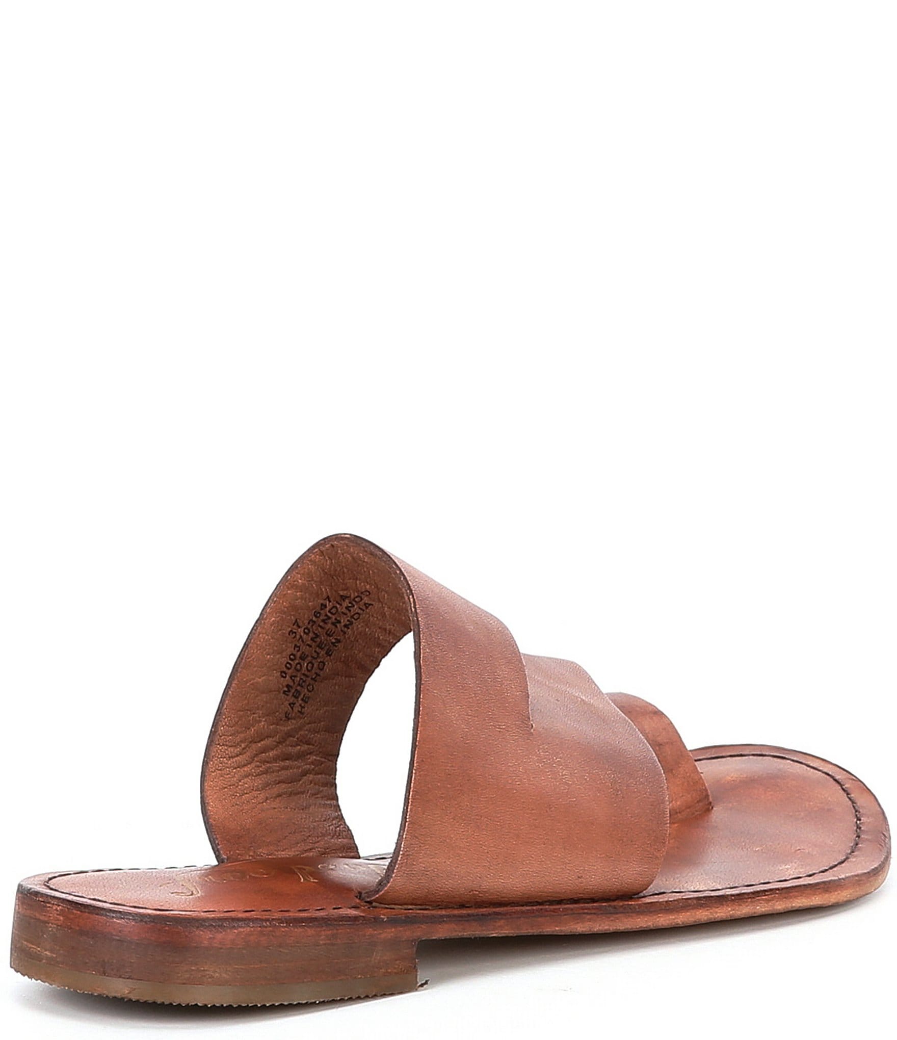Free People Abilene Leather Toe Loop Sandals