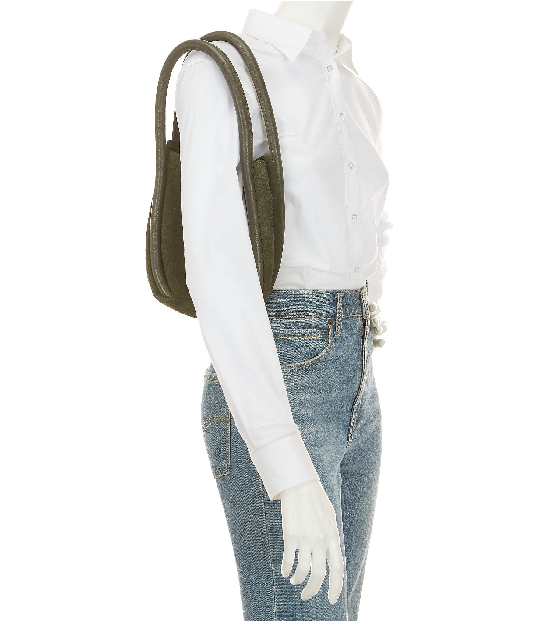 Free People Barlow Suede Bucket Bag