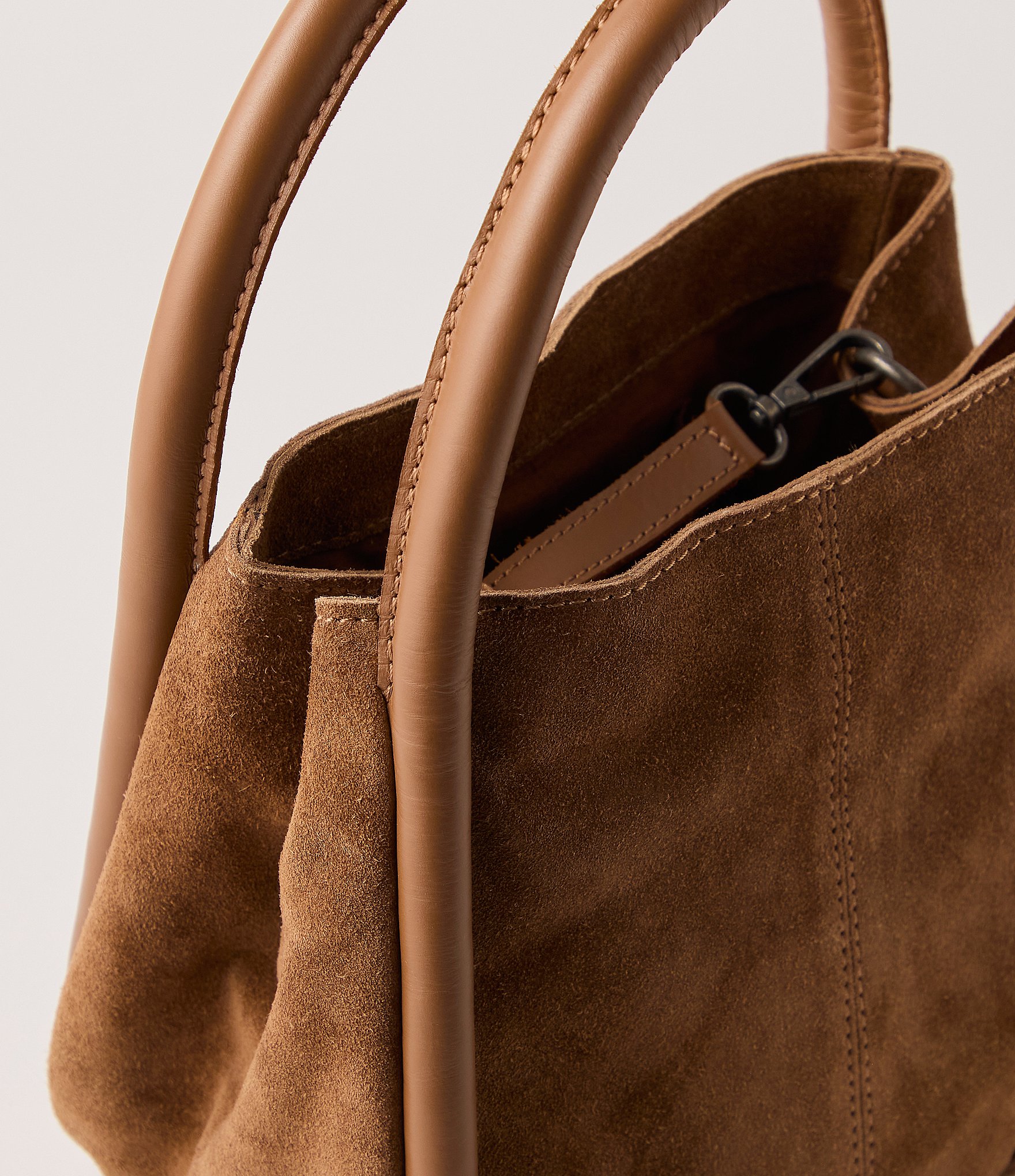 Free People Barlow Suede Bucket Bag