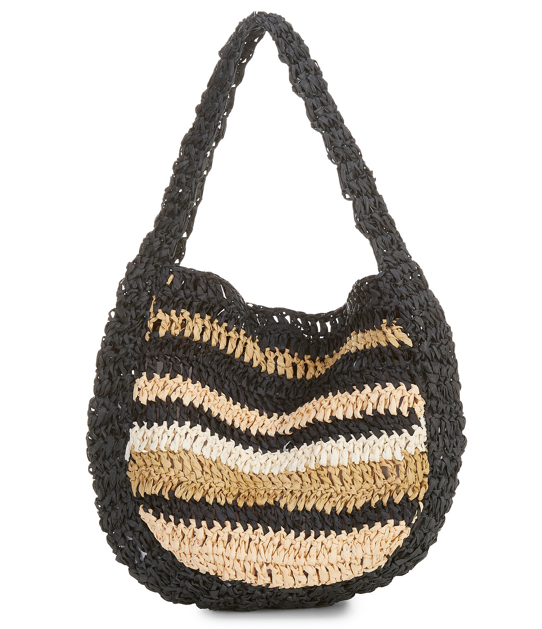 Free People Belize Resort Raffia Shell Clutch Bag