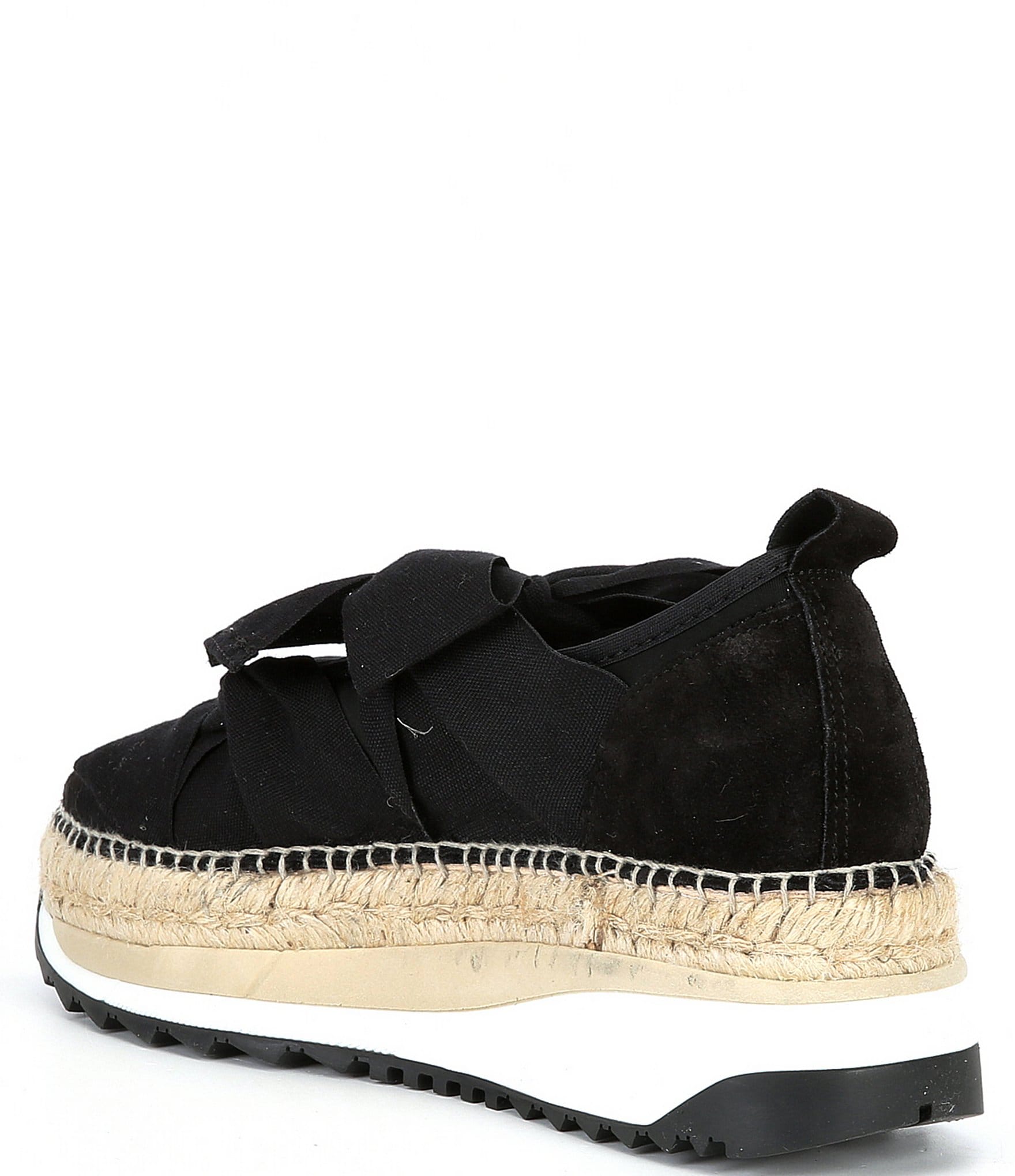 Free People Chapmin Suede Chunky Espadrille Platform Sneakers