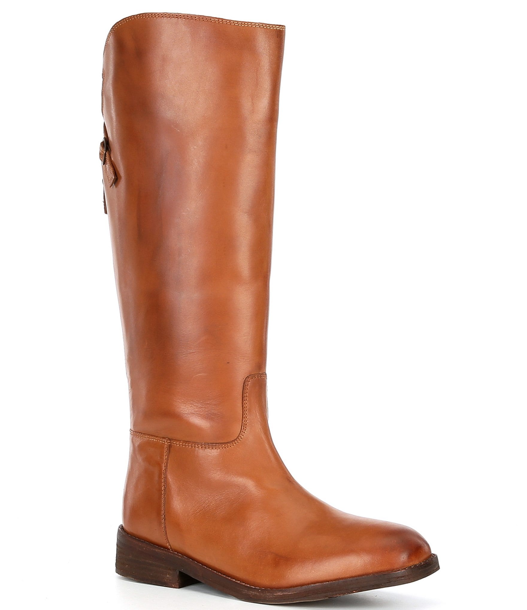 Free People Everly Leather Equestrian Tall Boots | Dillard's
