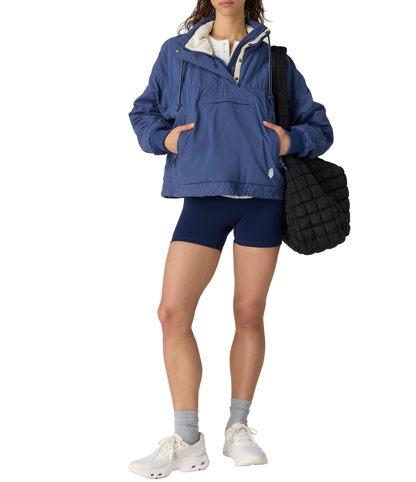Free People FP Movement Field Tripper High Neck Half-Zip Long Sleeve Pullover