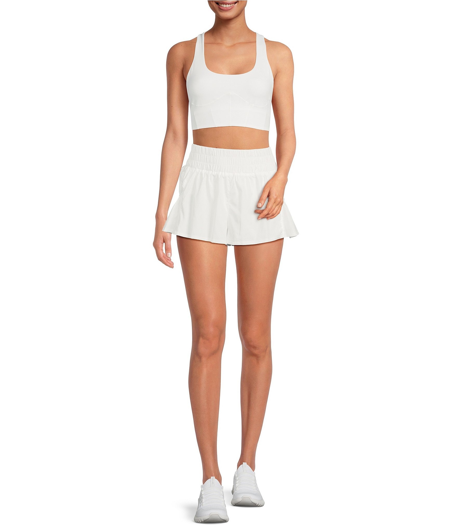 Free People FP Movement Get Your Flirt On High Rise Shorts