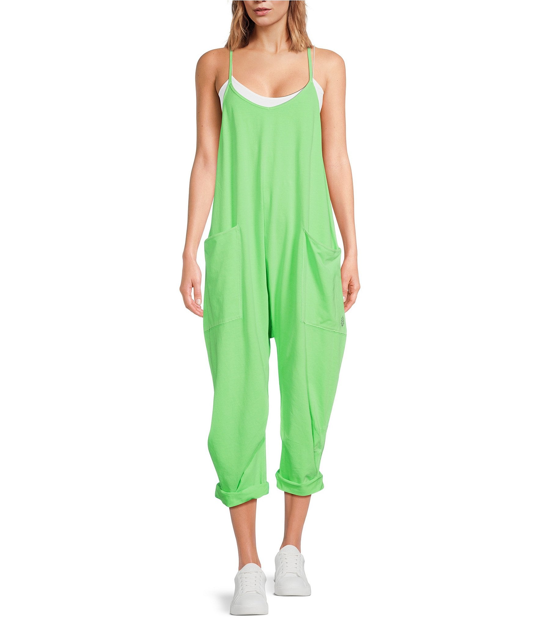Free People Movement Hot Shot Onesie | Sole Active S / Lime Zest