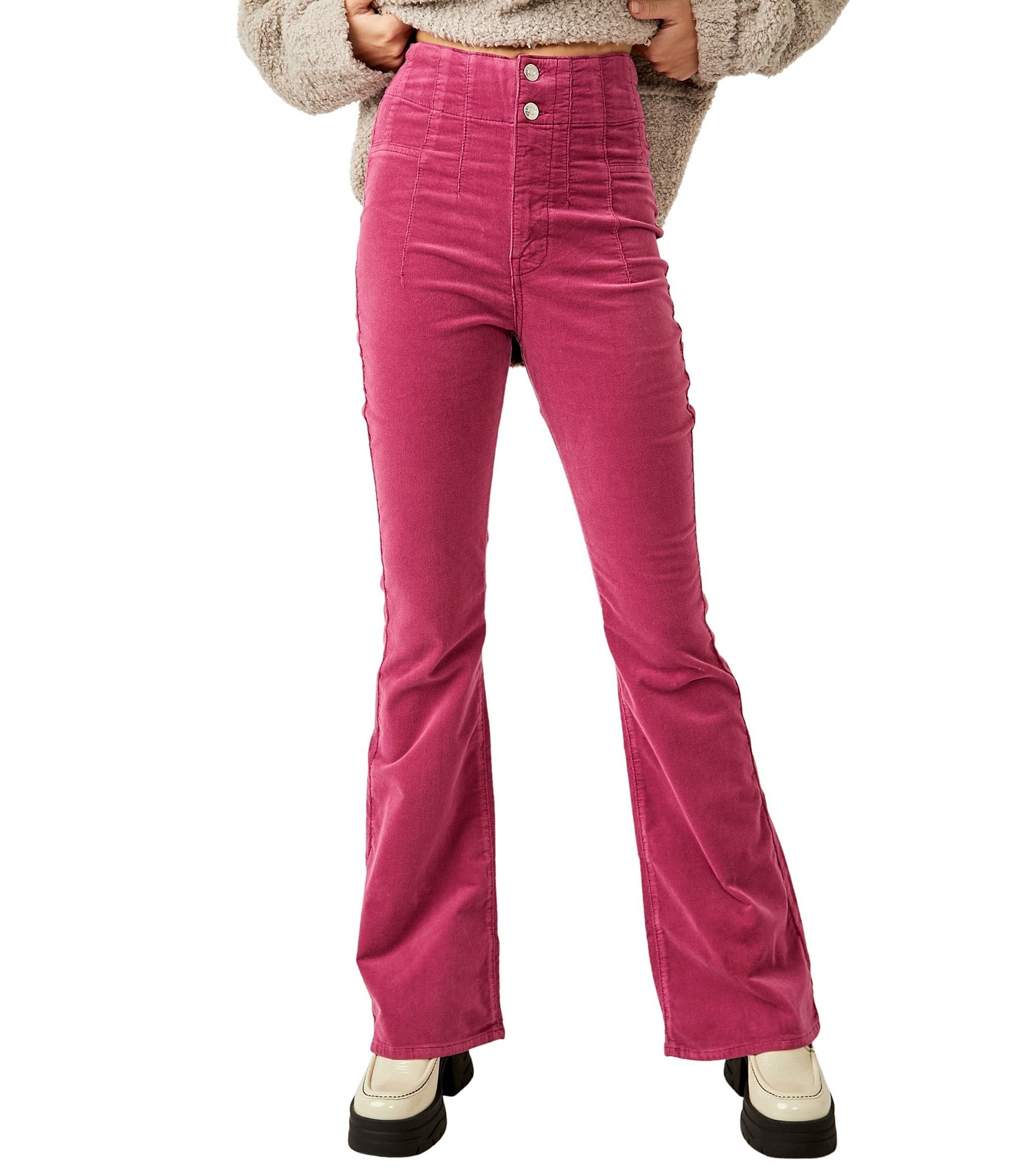 AE Stretch Corduroy Super High-Waisted Flare Pant  Womens flare jeans,  High waisted flare pants, High waisted flares