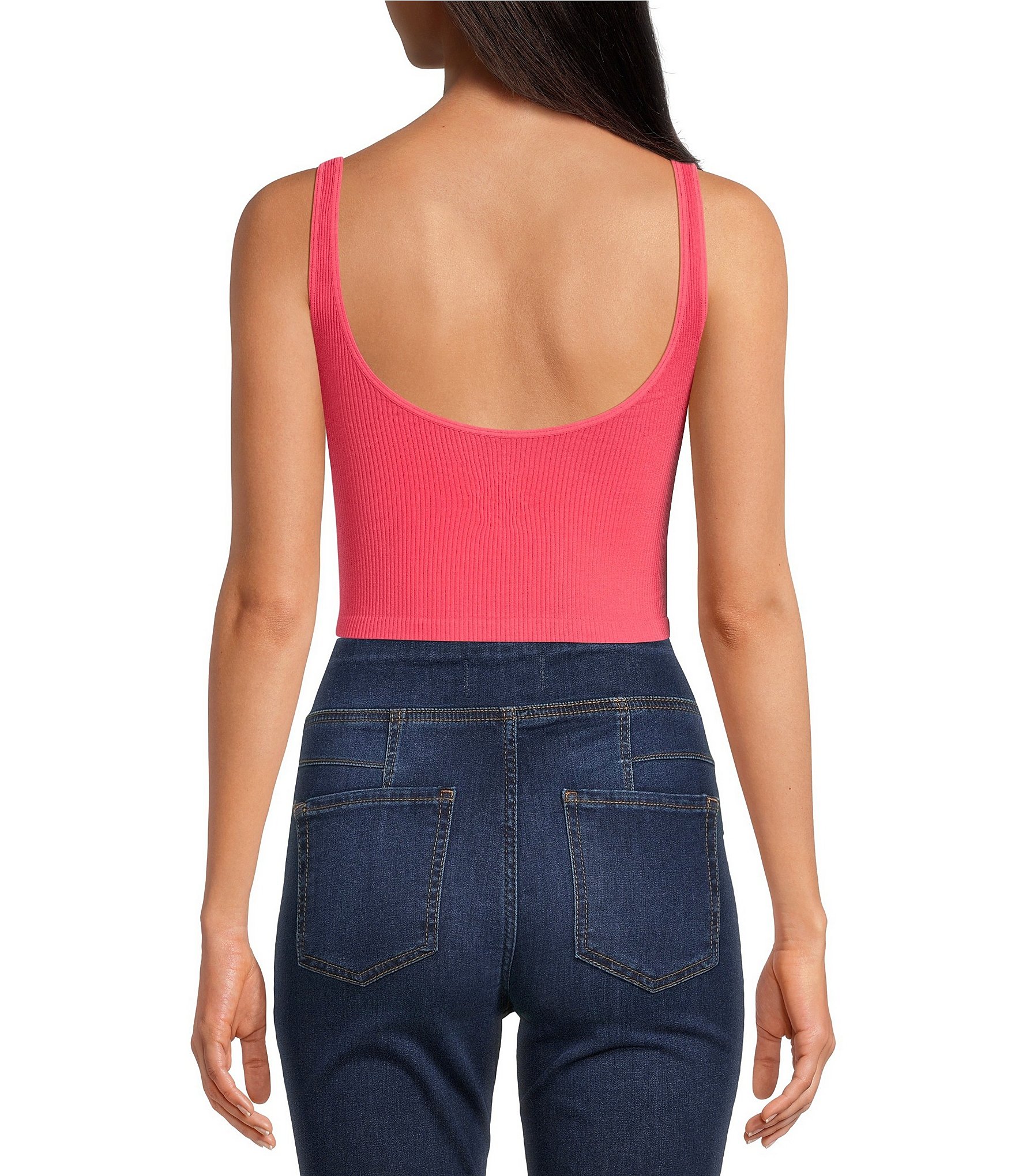 Free People Meg Seamless Cropped Cami