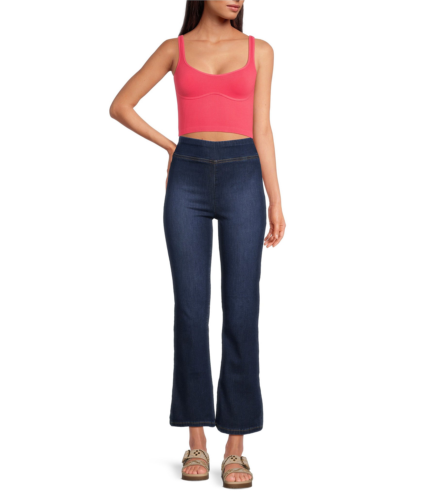 Free People Meg Seamless Cropped Cami