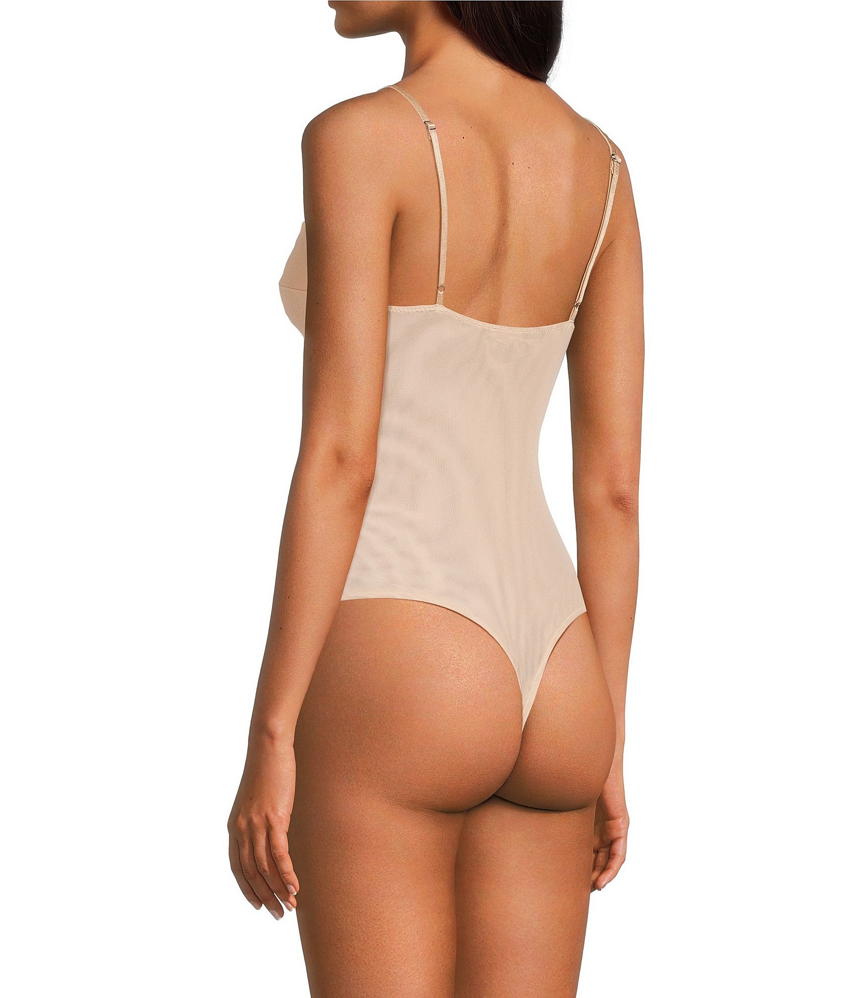 Free People Night Rhythm Corset Bodysuit