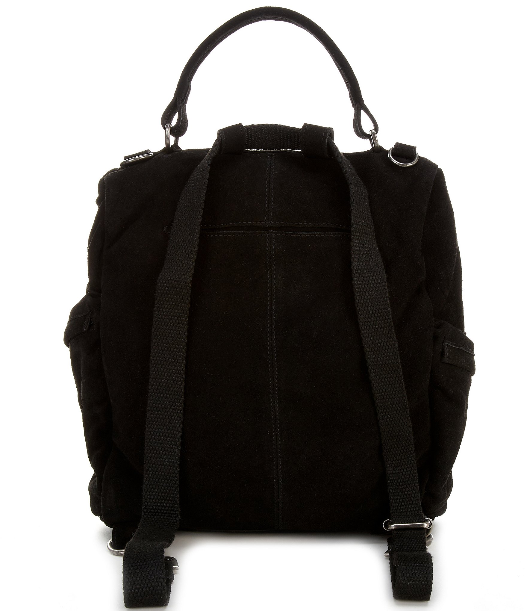 Free People Paint The Town Suede Backpack