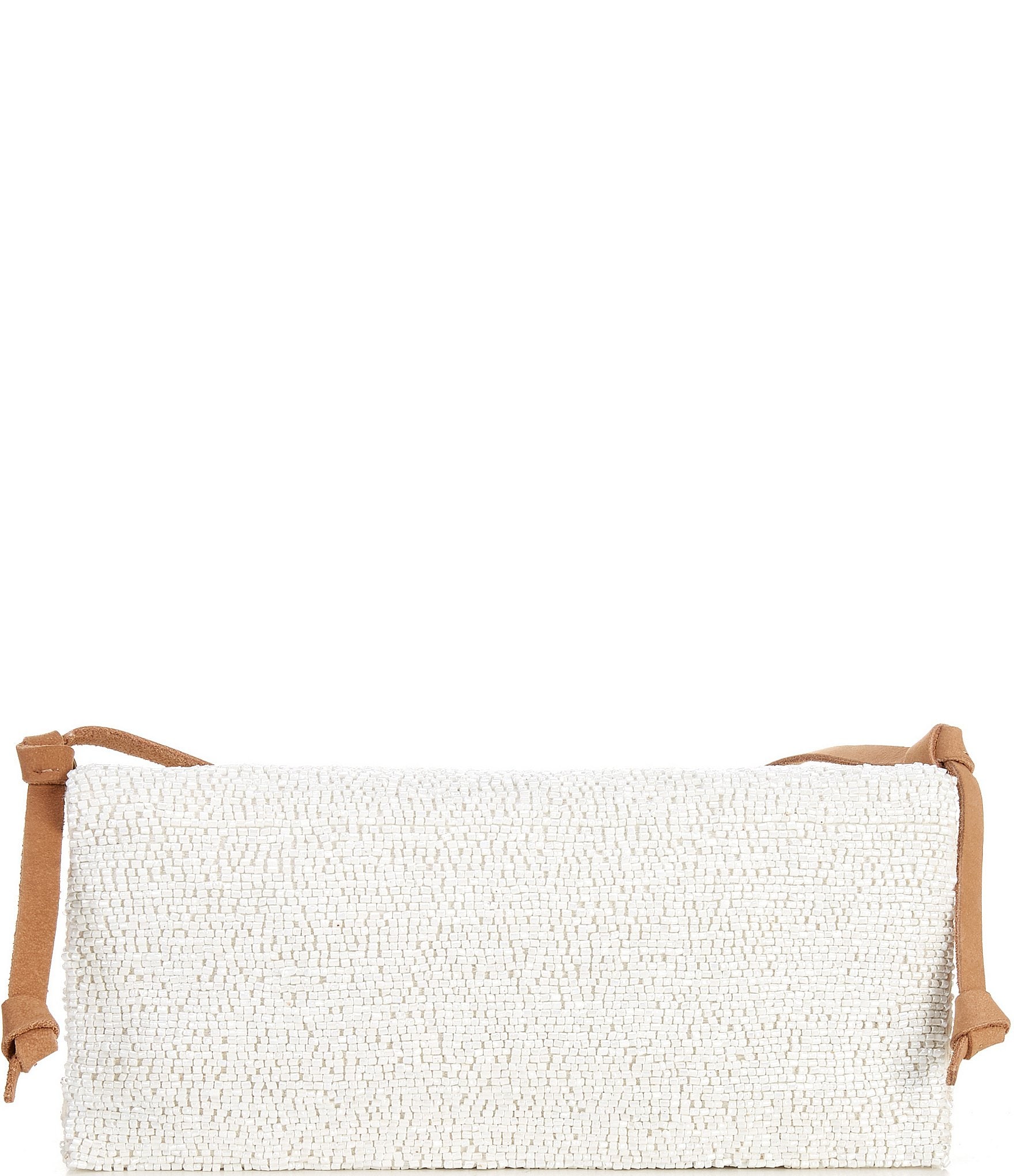 Free People Plus One Embellished Beading Crossbody Bag