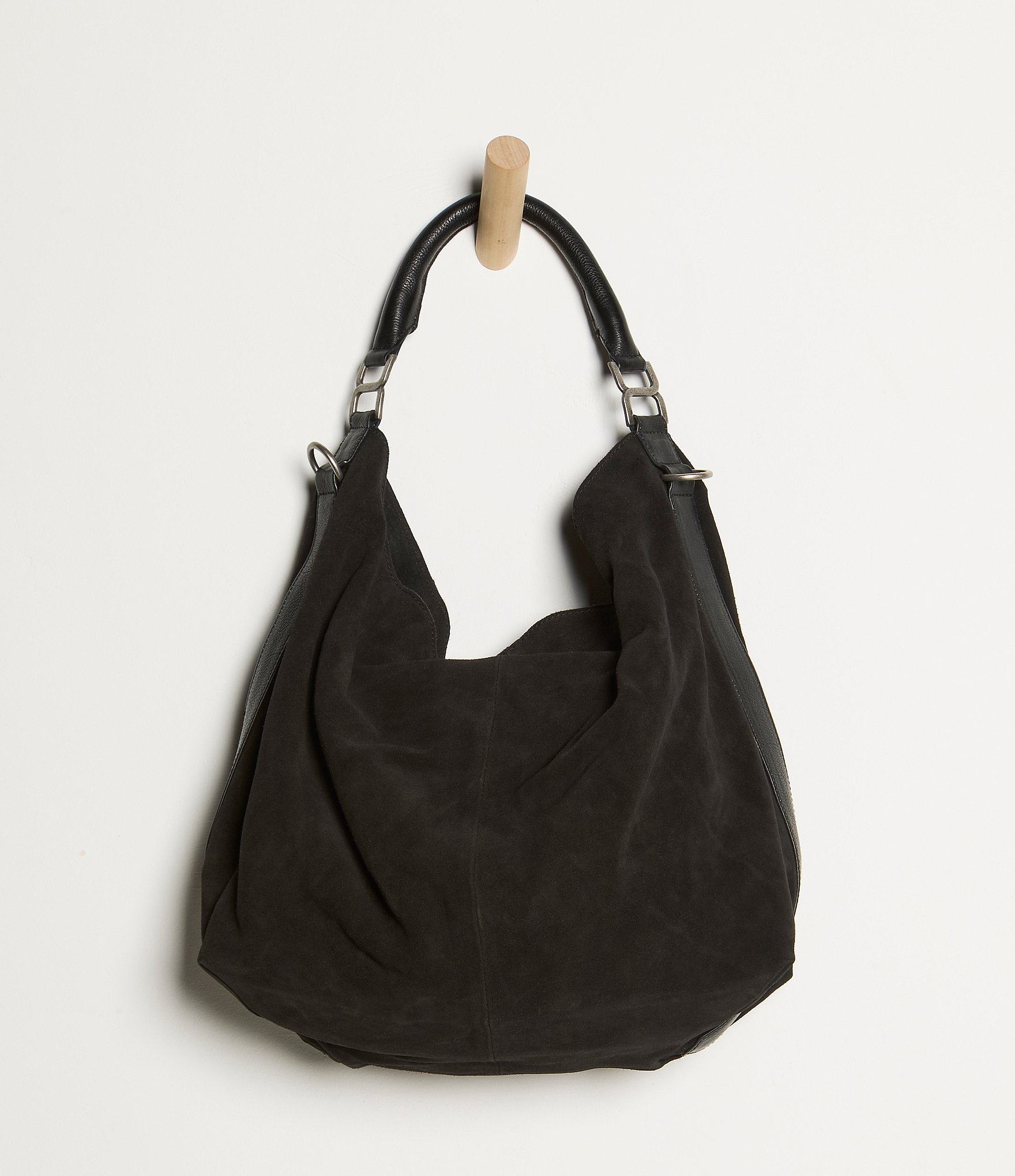 Free People Suzie Suede Slouchy Oversized Tote Bag