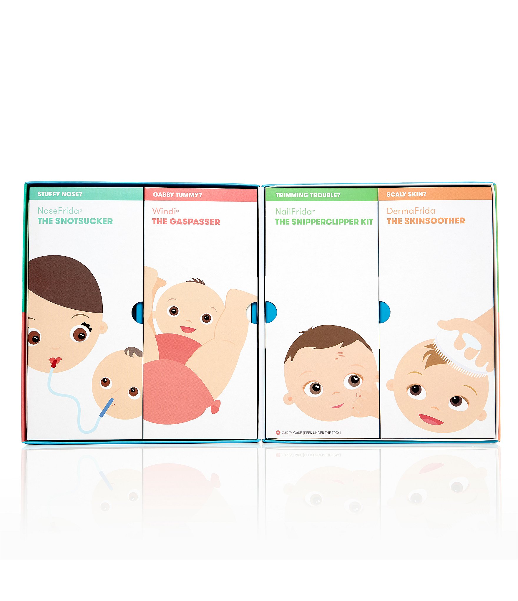 Fridababy Trimmer & Aspirator Baby Basics 4-Piece Kit