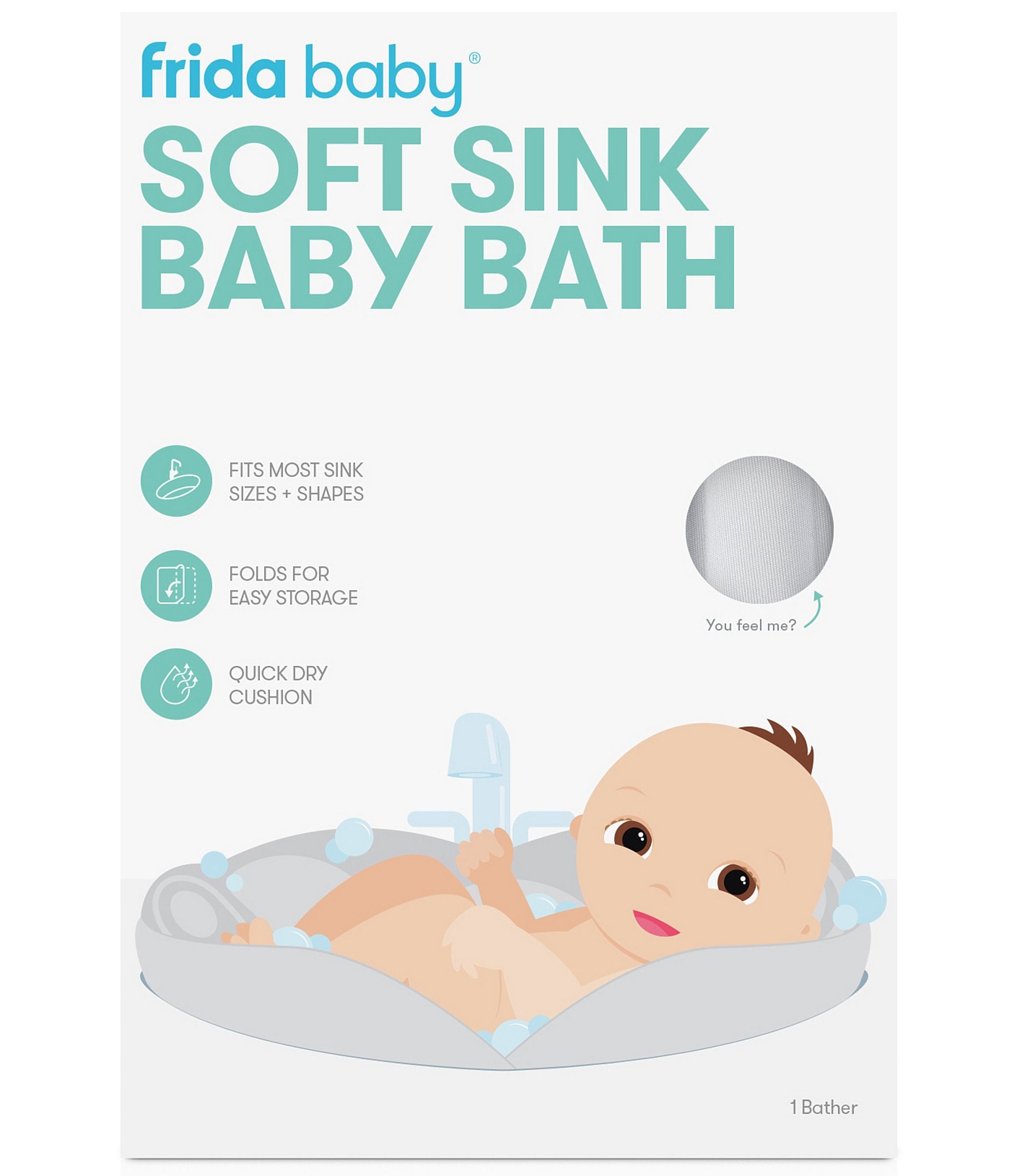Fridababy 4-in-1 Grow with Me Baby Bath Tub