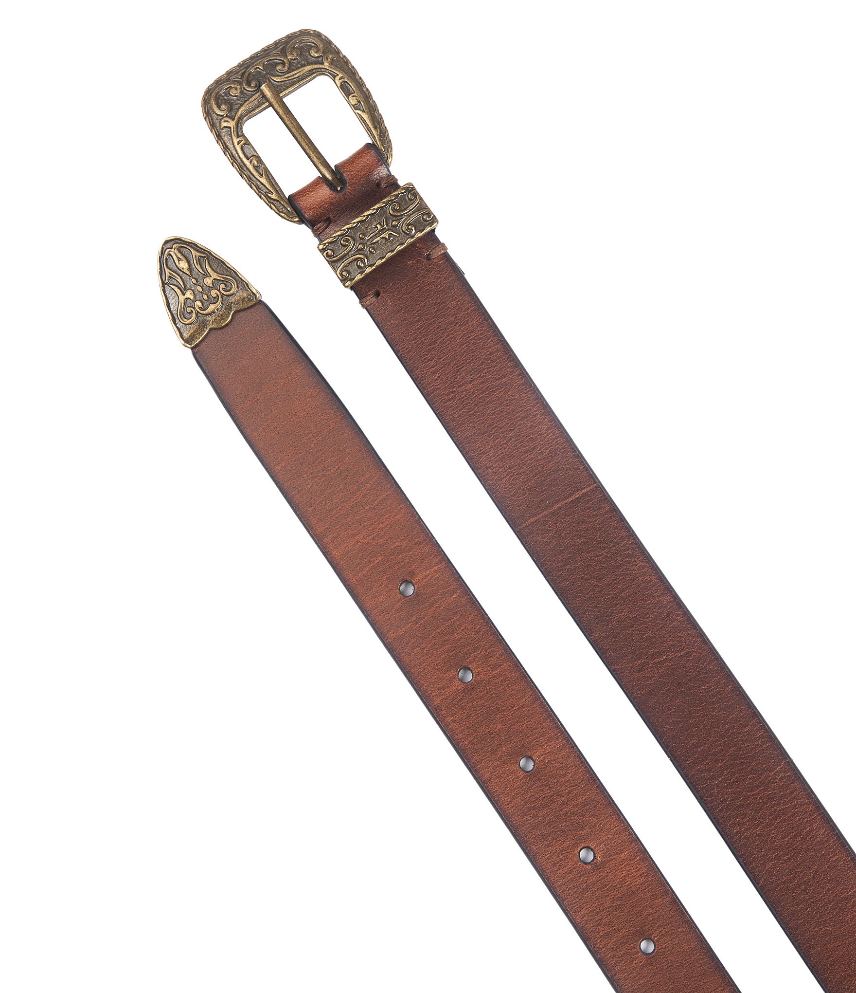 Frye .98#double; Western Leather Belt