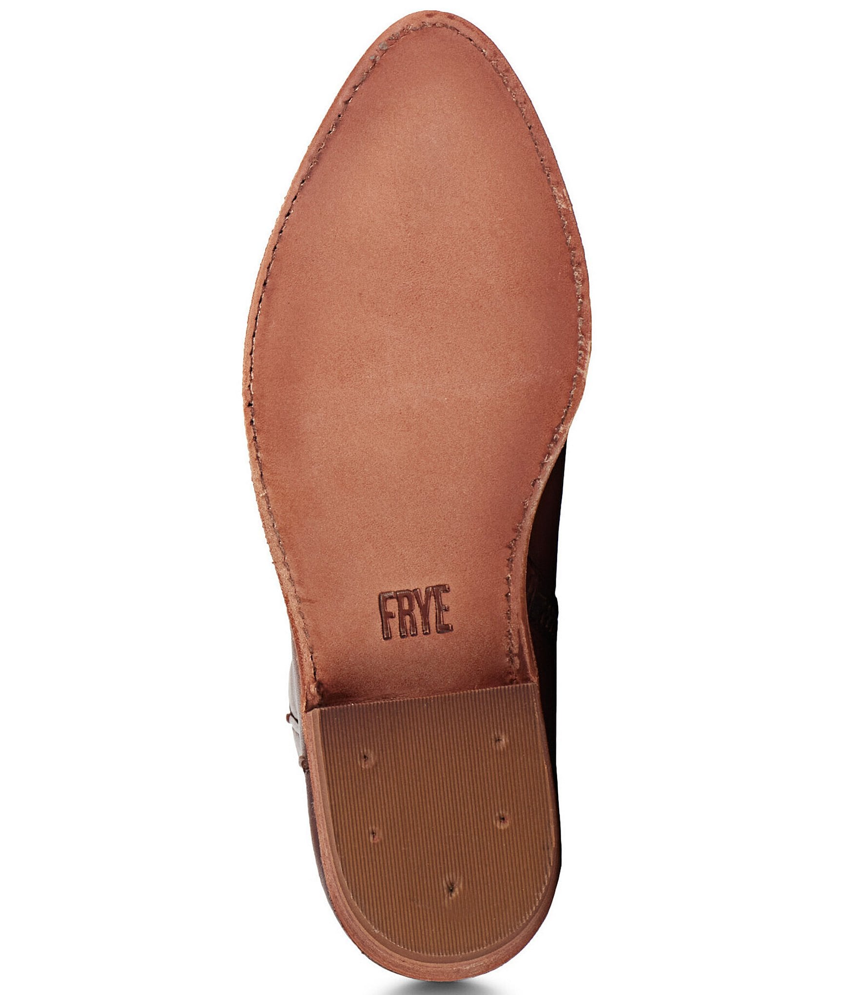 Frye Billy Leather Zip Up Western Booties