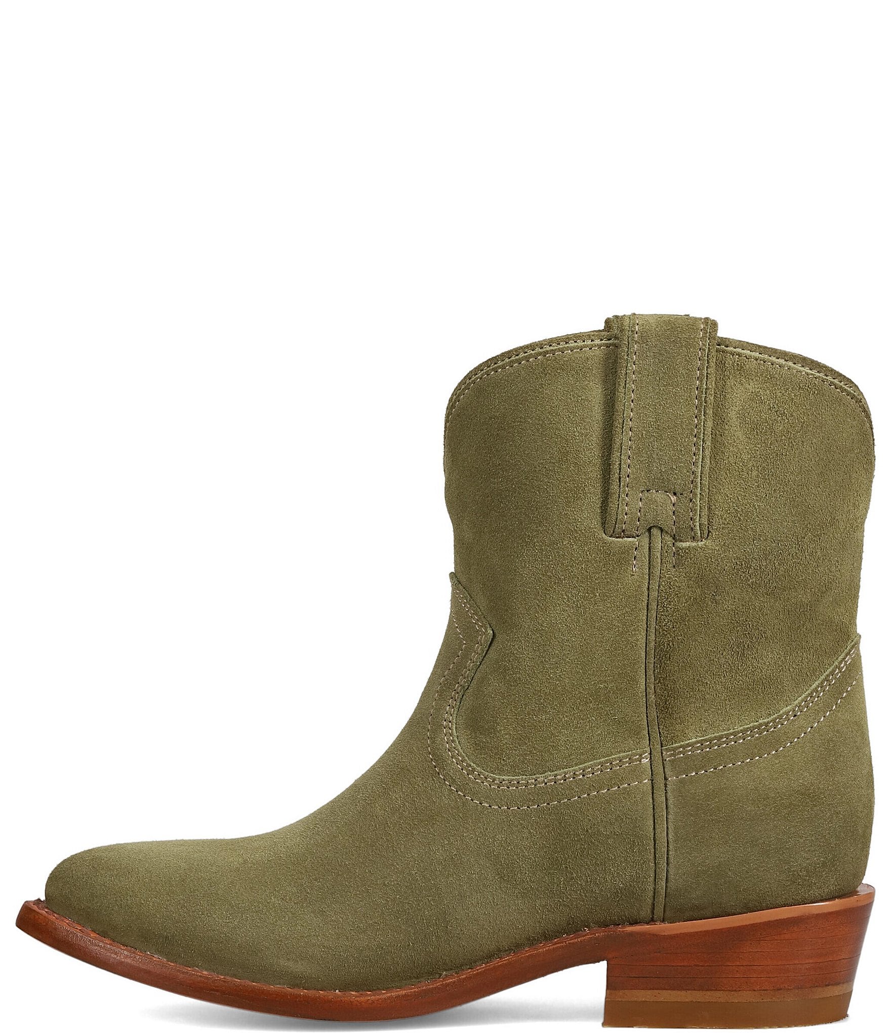 Frye Billy Leather Western Booties