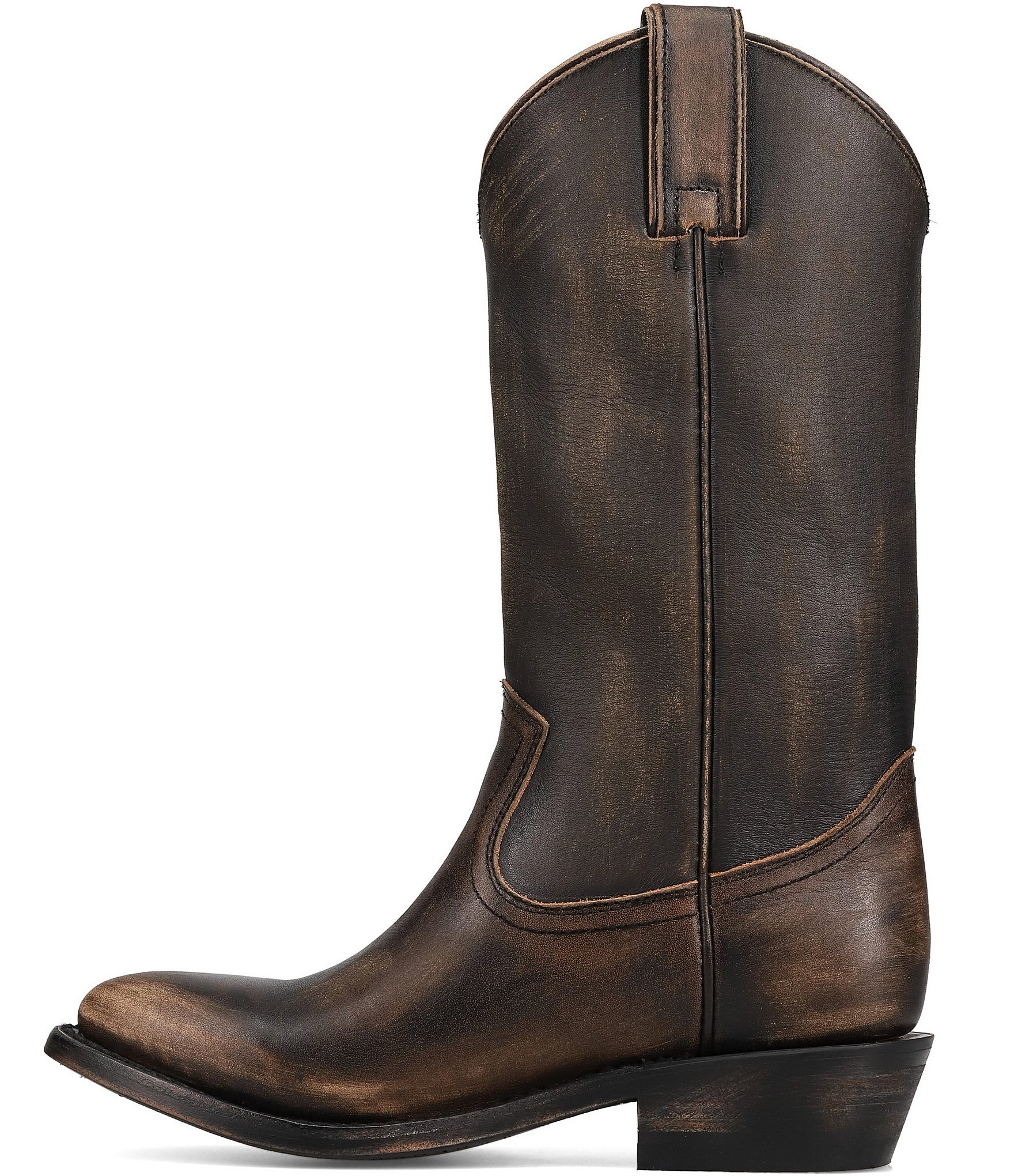 Frye Billy Pull On Soft Tall Leather Riding Boots
