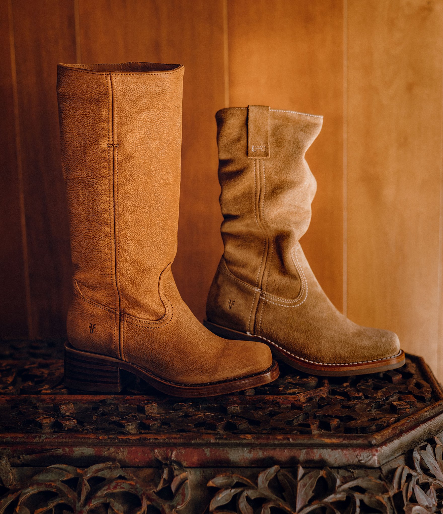 Frye Campus 12R Tall Suede Riding Boots