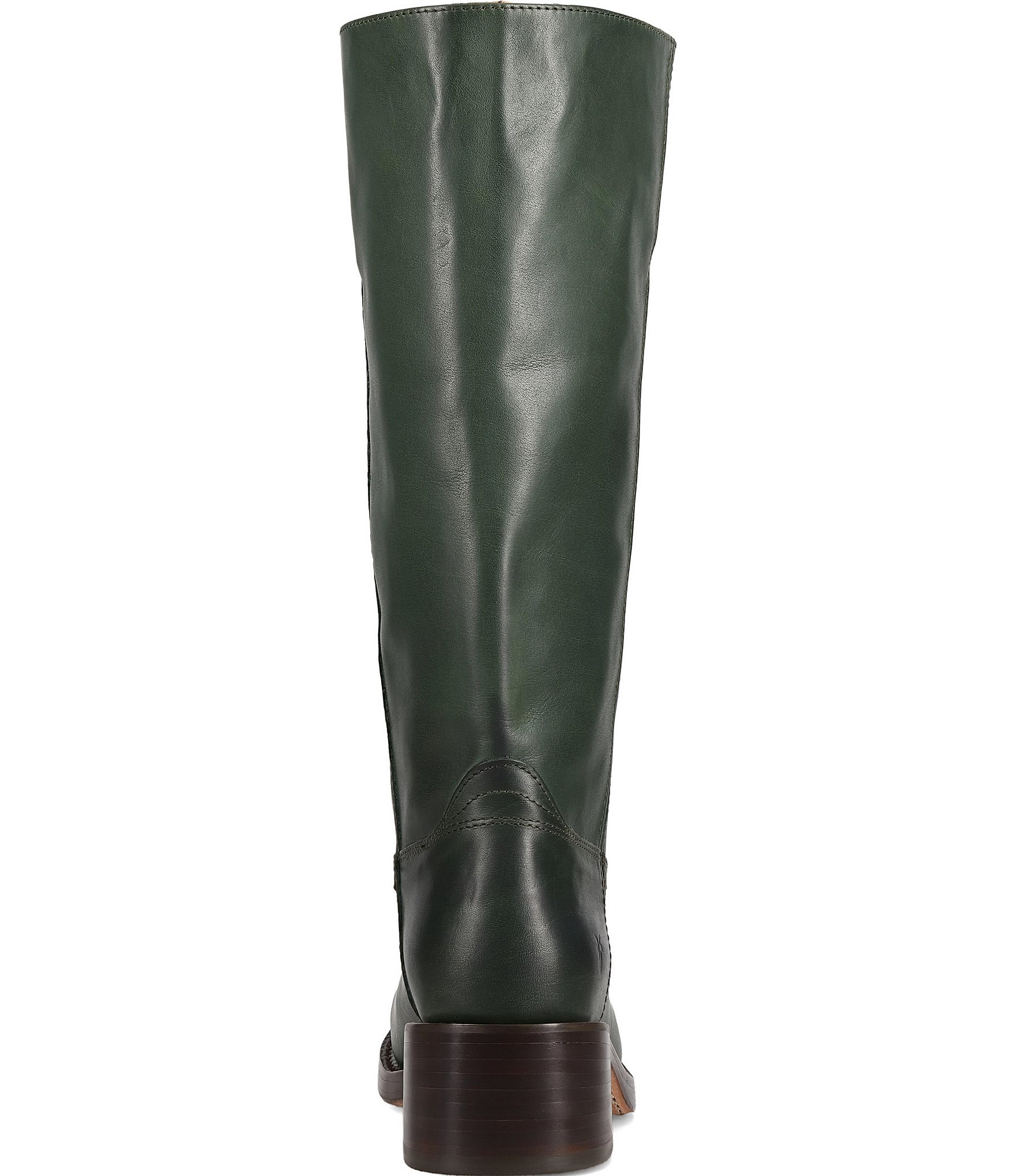 Frye Campus 14L Tall Leather Wide Calf Pull On Boots