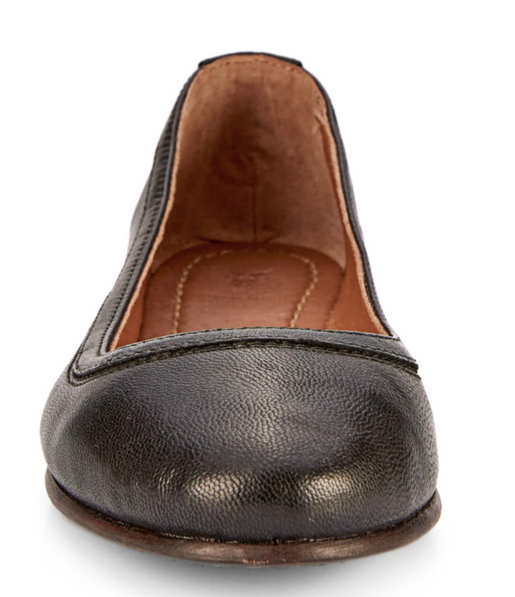 Frye Carson Leather Ballet Flats