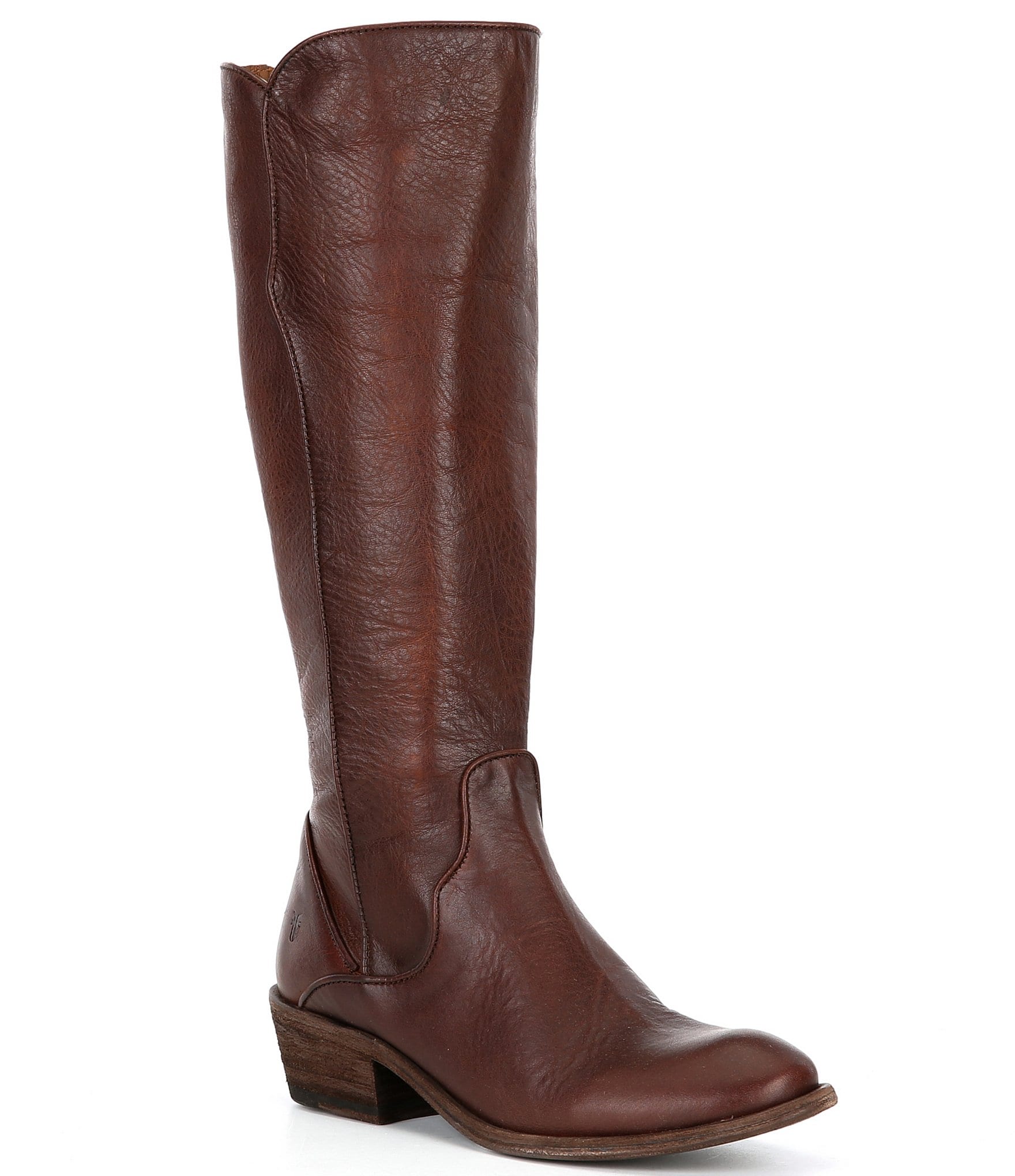 Frye Carson Piping Tall Leather Boots | Dillard's