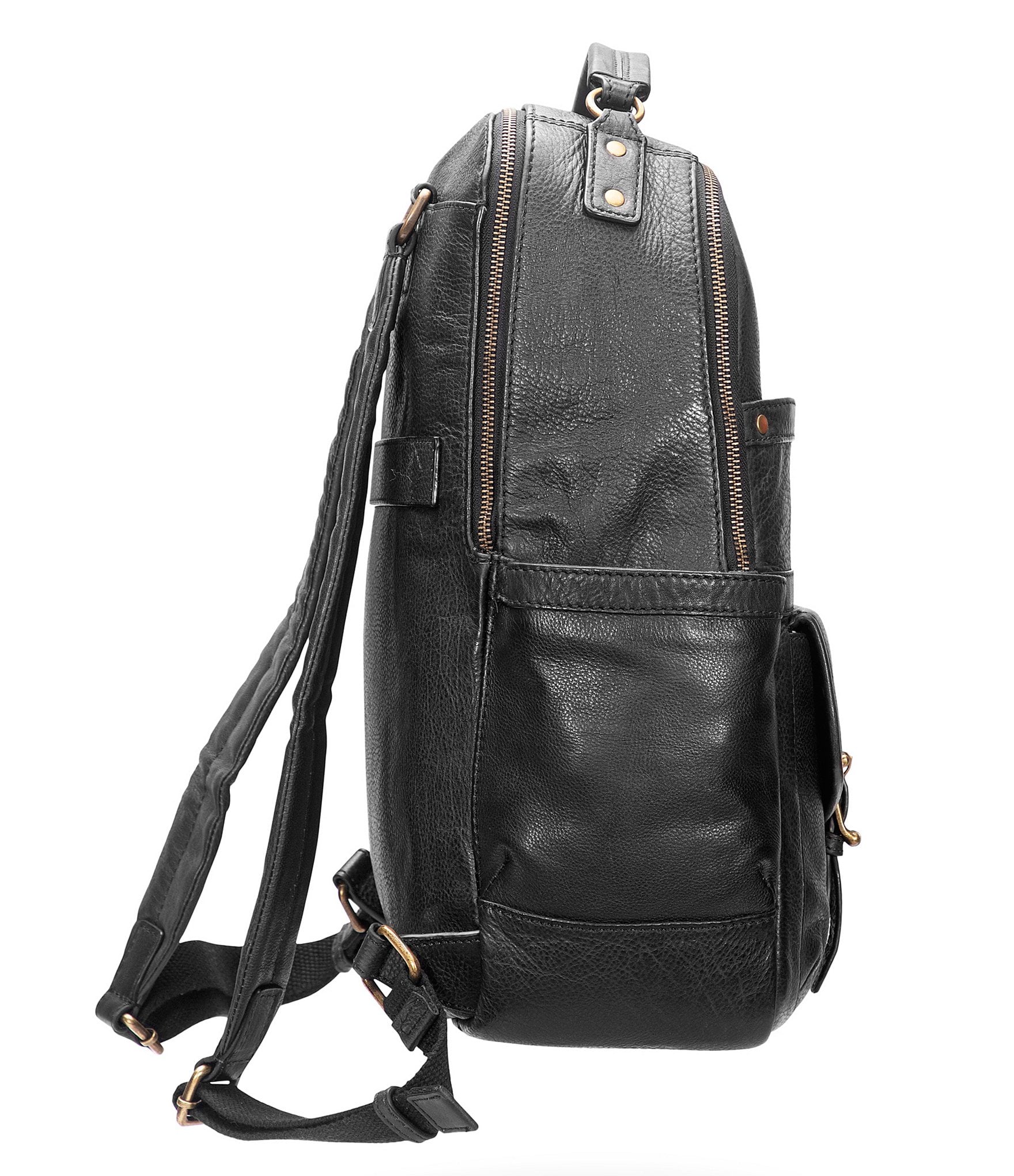 Frye Denver Leather Backpack