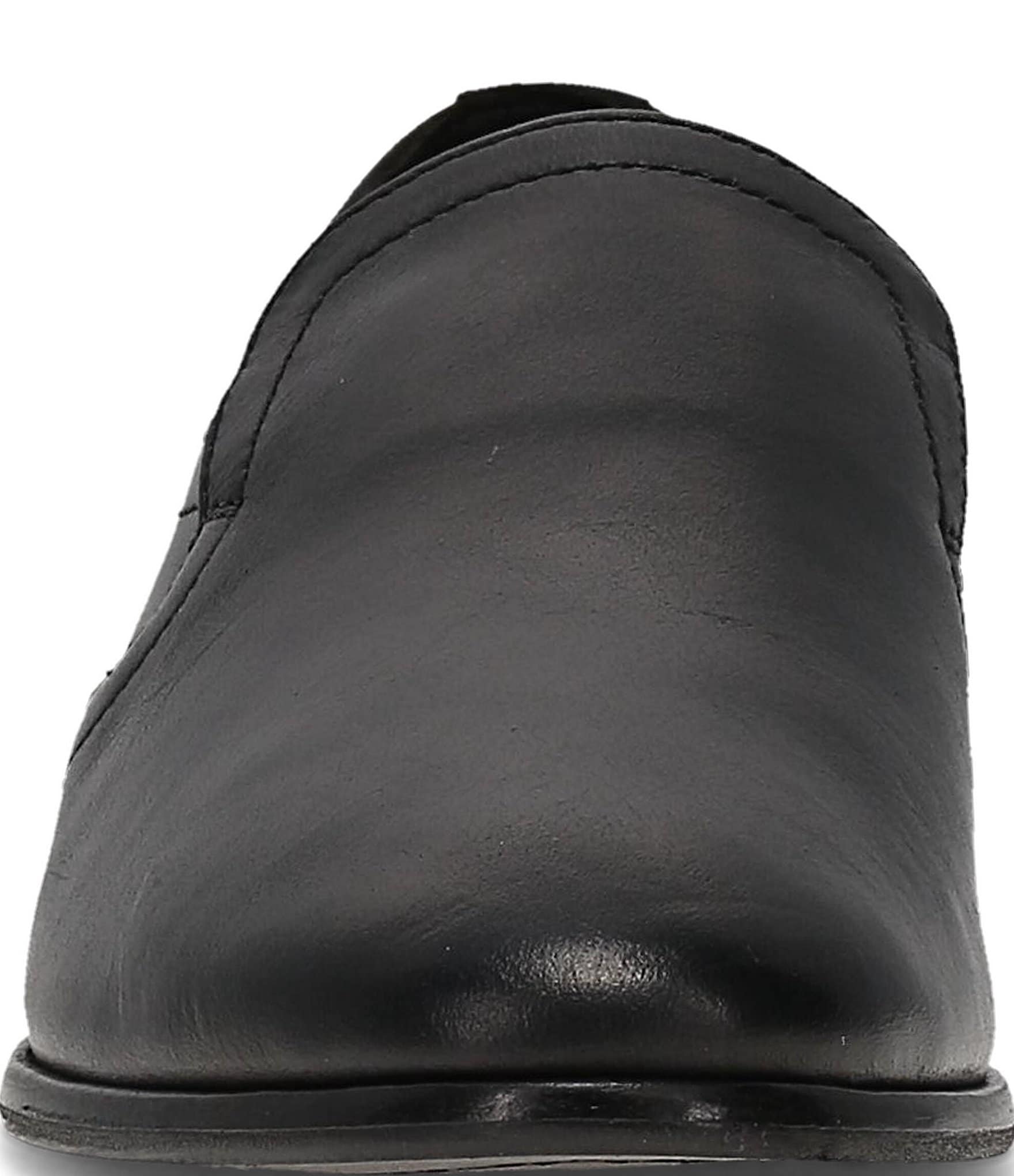 Frye Faith Leather Slip On Flats