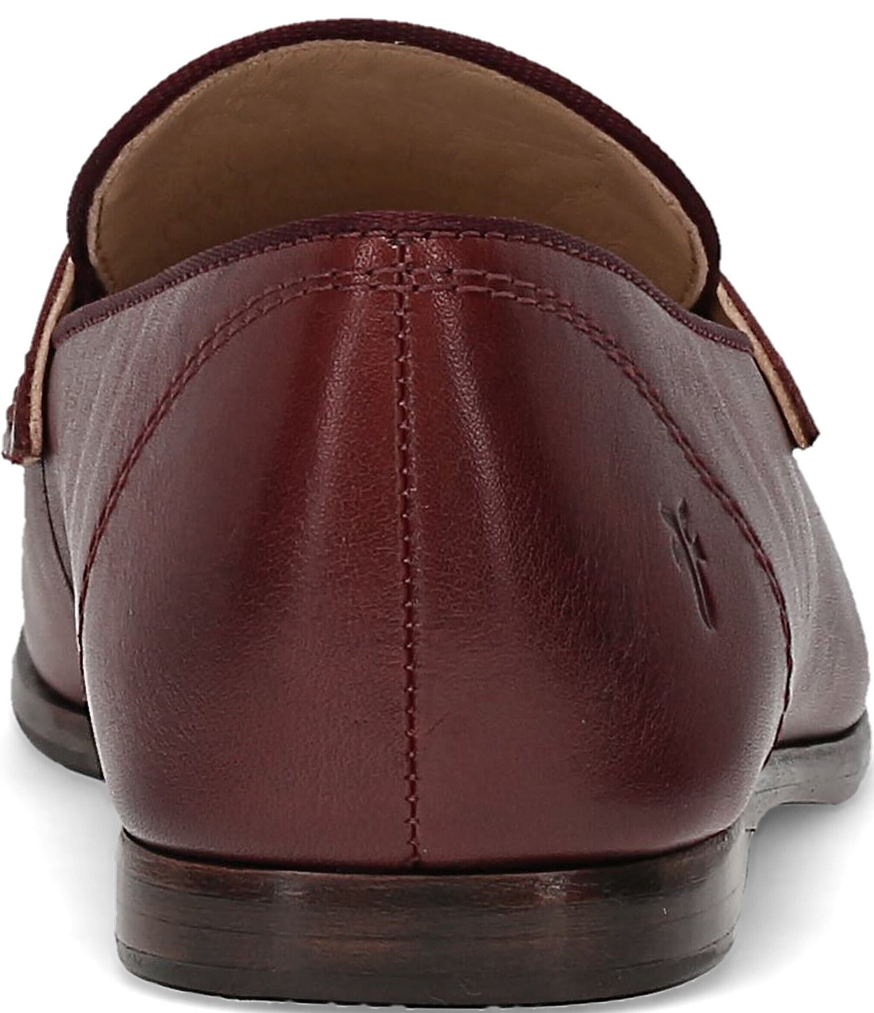 Frye Faith Leather Slip On Loafers