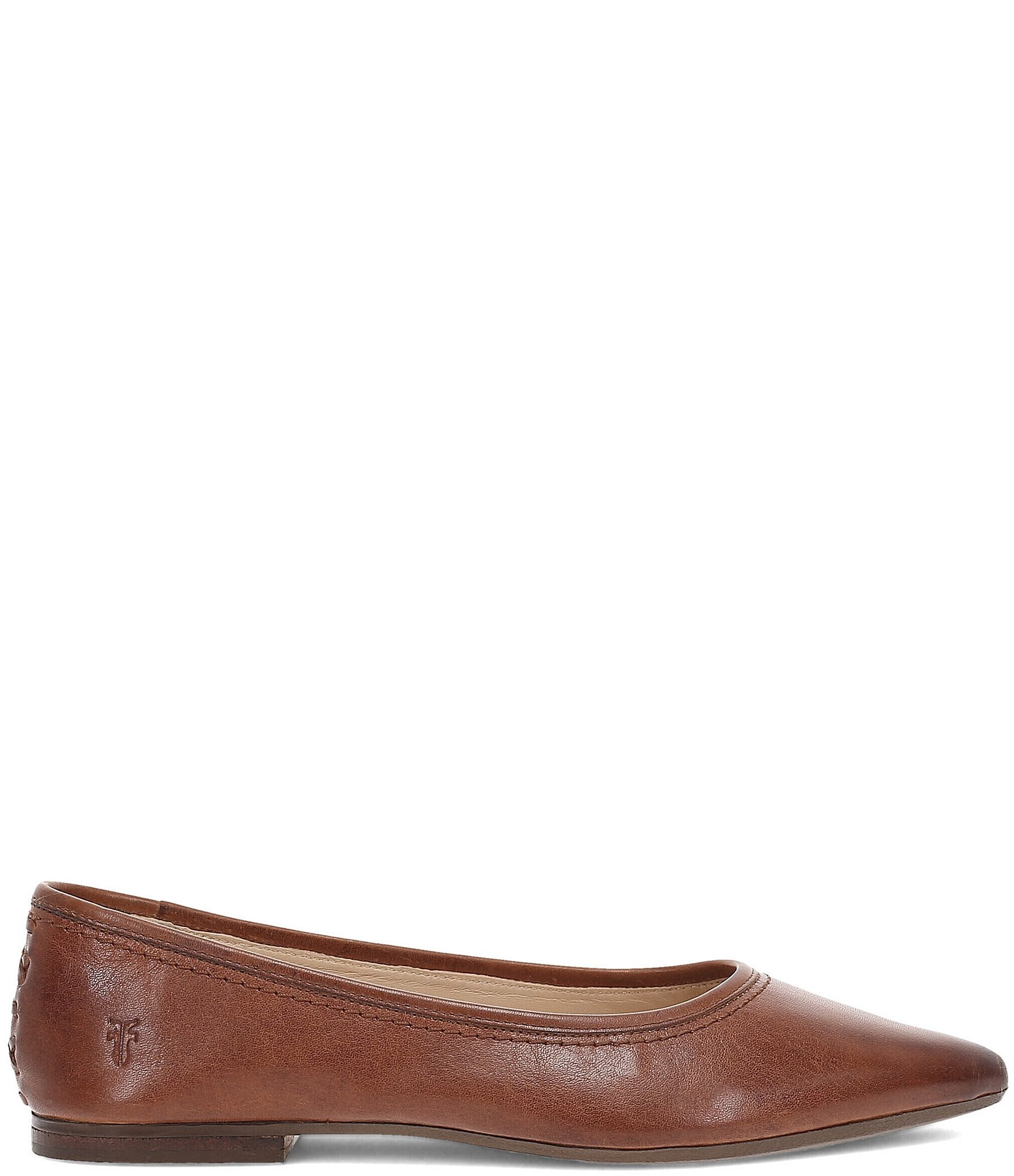 Frye Heather Leather Ballet Flats