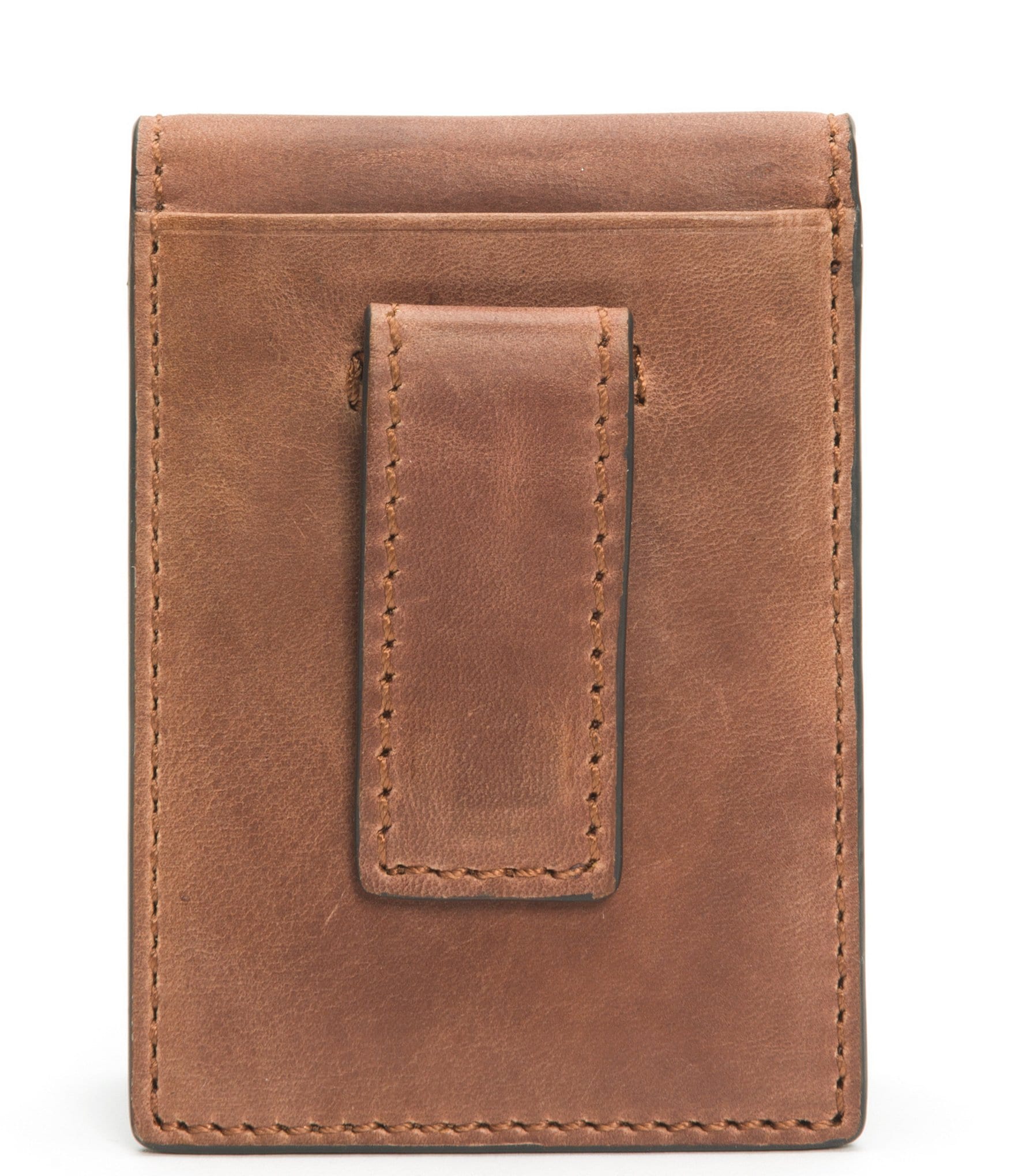 Frye Holden Leather Folded Card Case