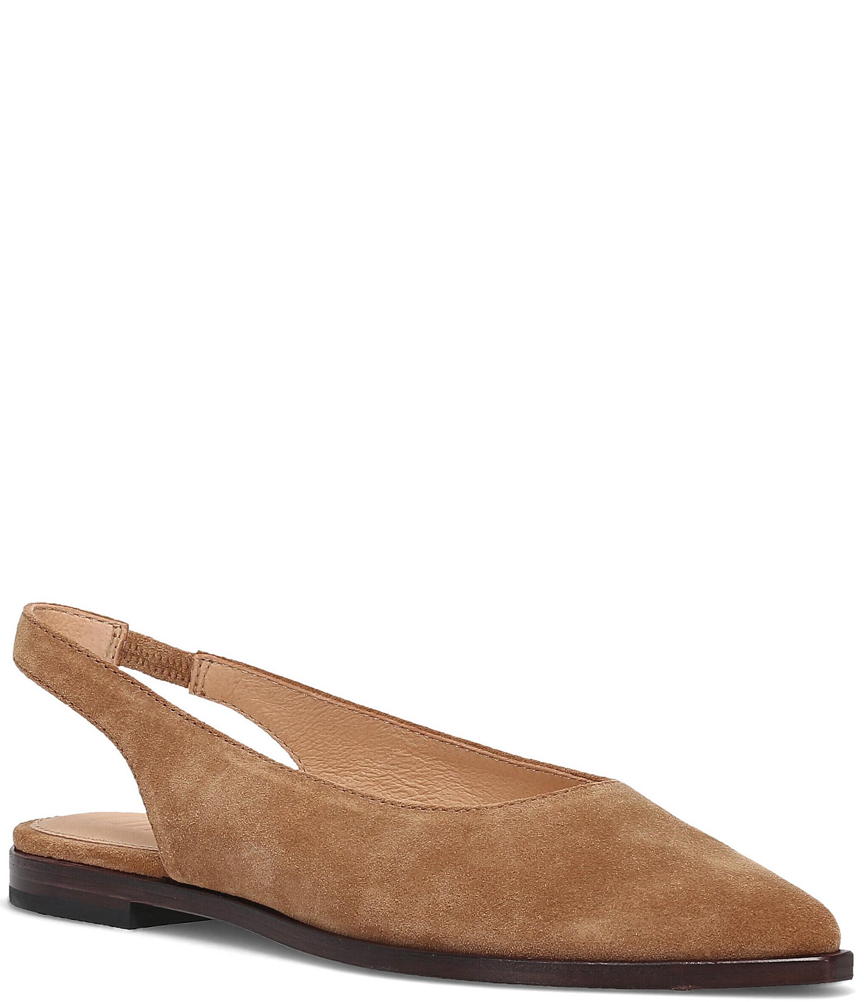 Frye cheap suede flats