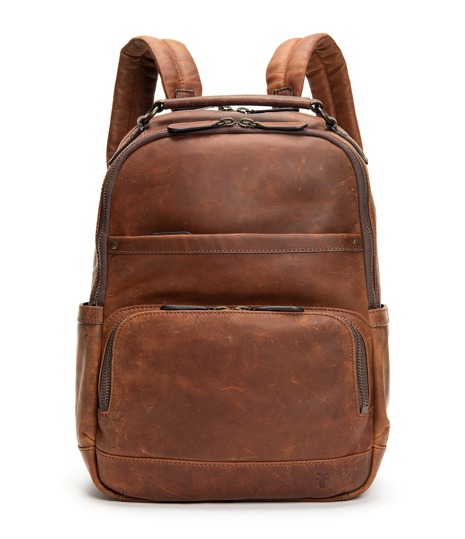 Frye Logan Burnished Leather Backpack