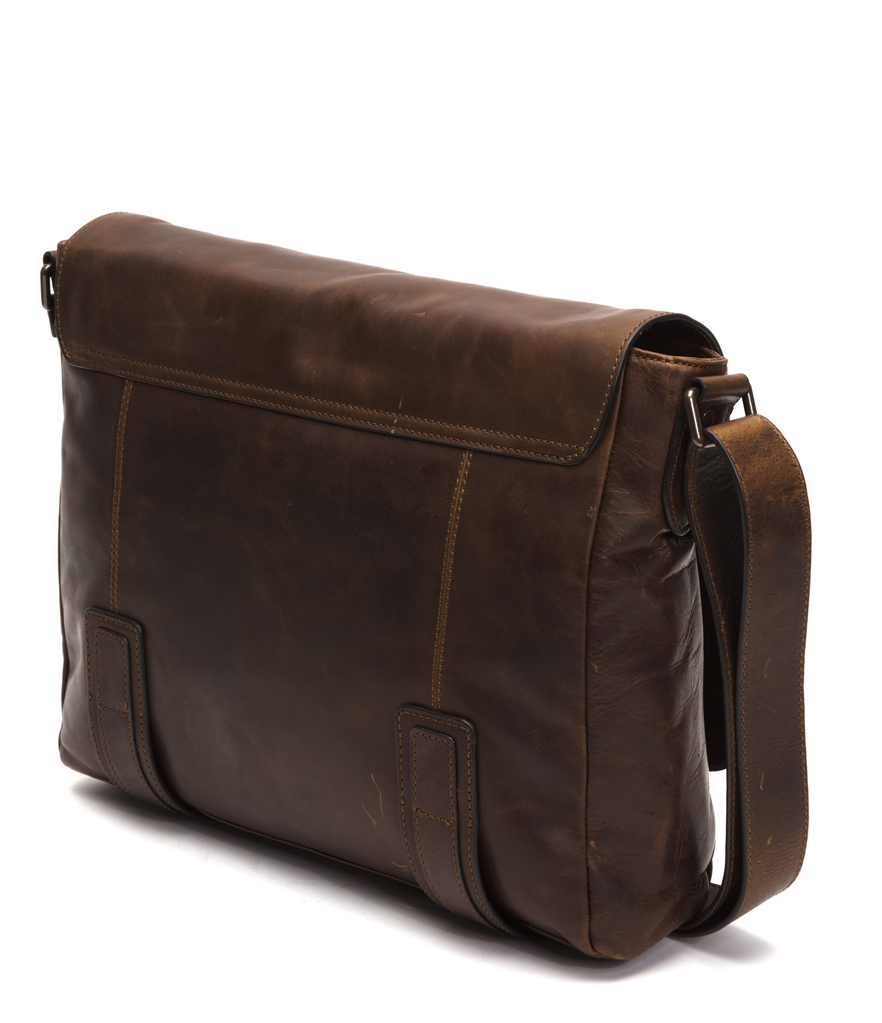 Frye Logan Leather Messenger Bag