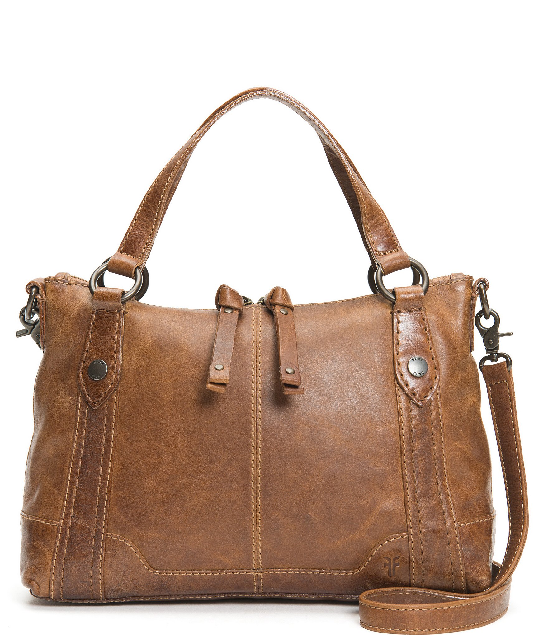 Frye Melissa Medium Leather Crossbody Bag