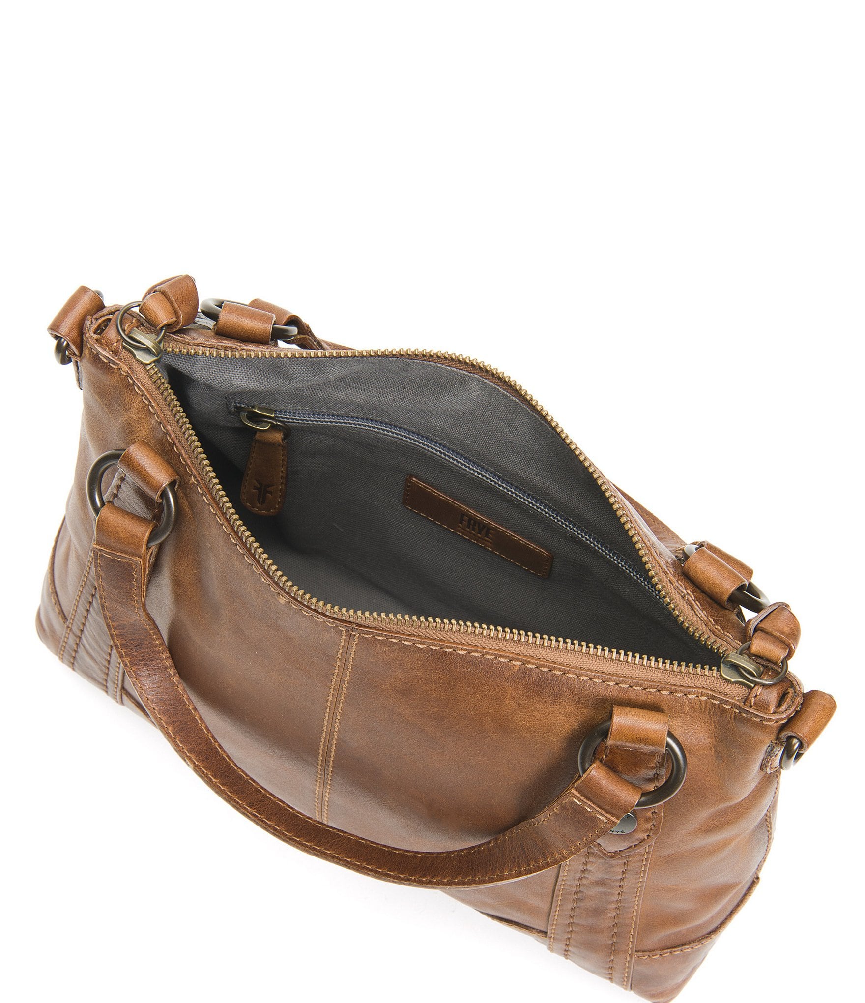 Frye Melissa Medium Leather Crossbody Bag