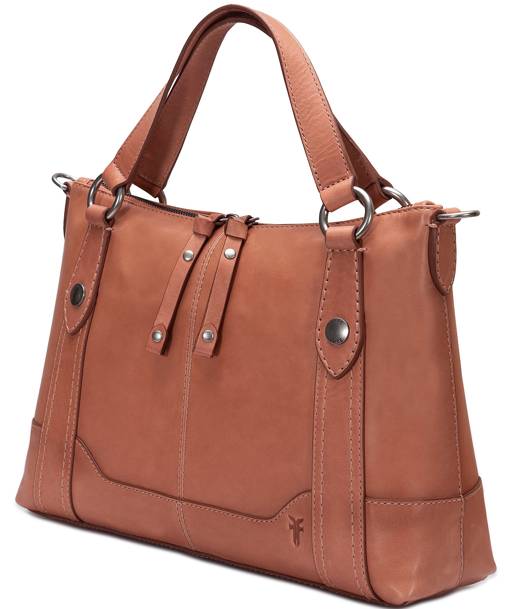 Frye Melissa Medium Leather Satchel Bag