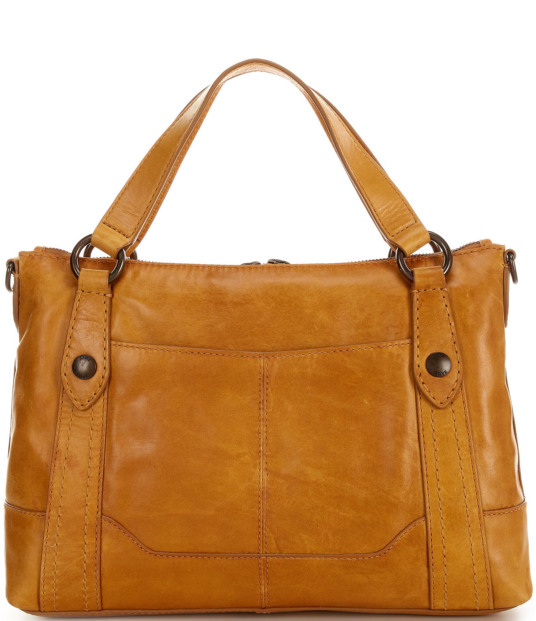 Frye Melissa Medium Leather Satchel Bag