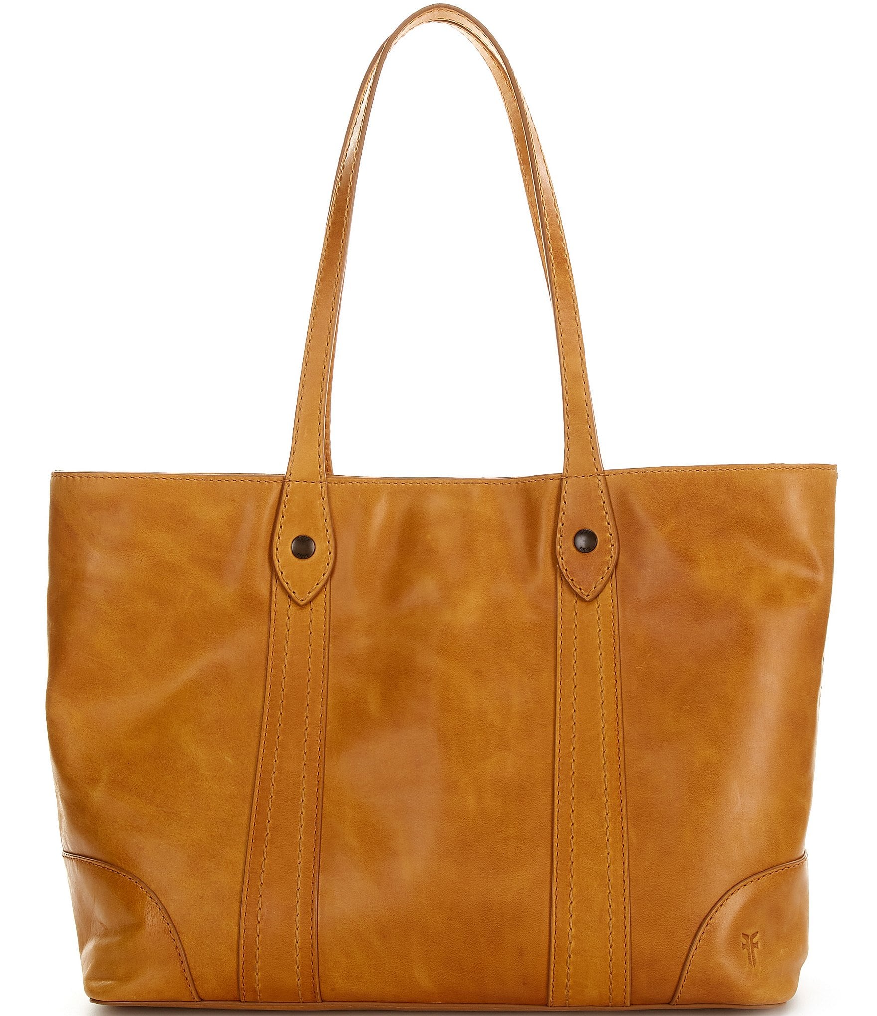 Frye Melissa Washed Leather Shopper Tote Bag