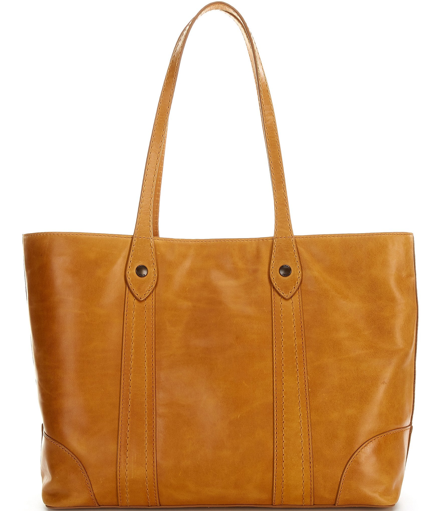 Frye Melissa Washed Leather Shopper Tote Bag