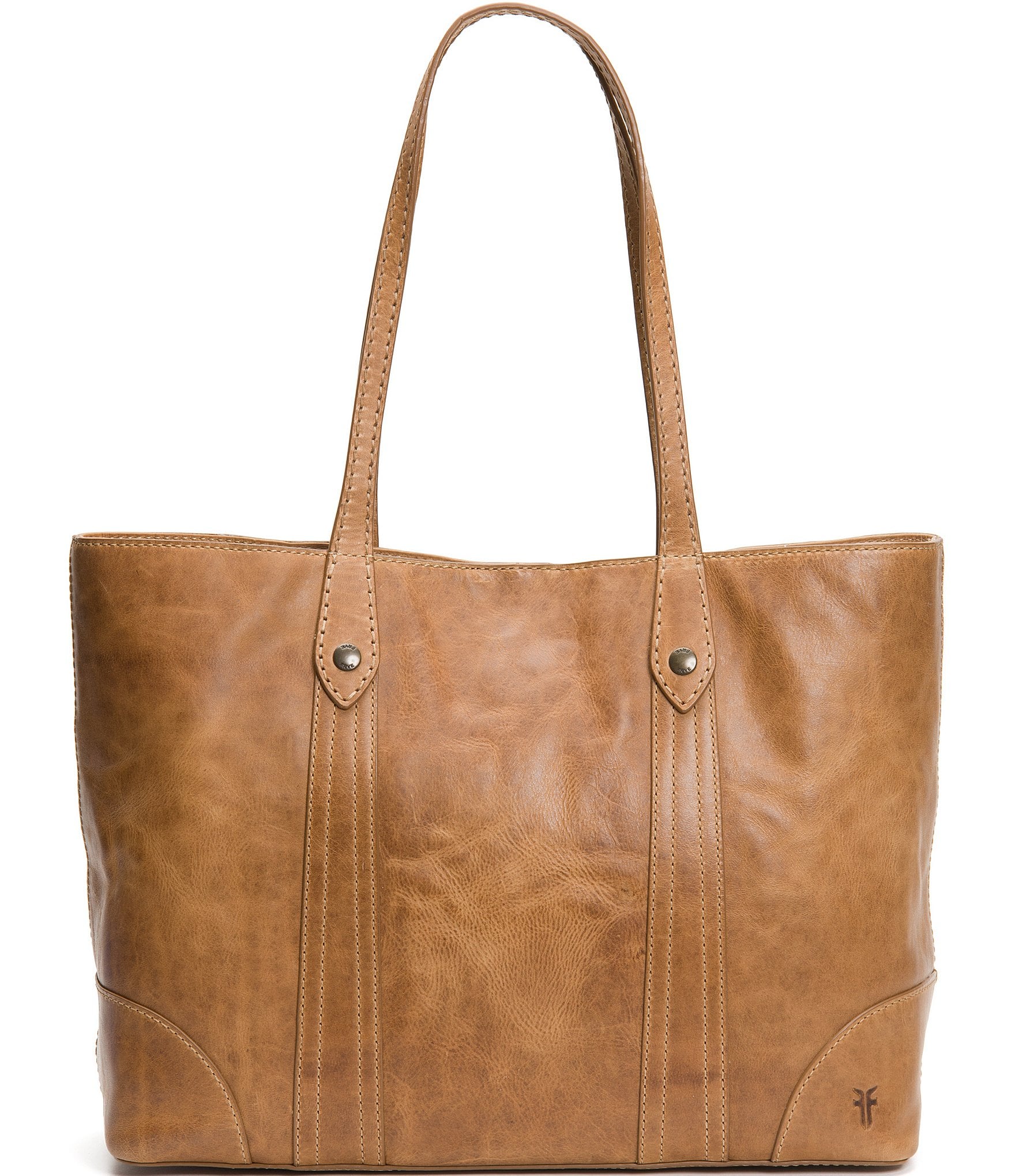 Frye Beige Melissa Shopper