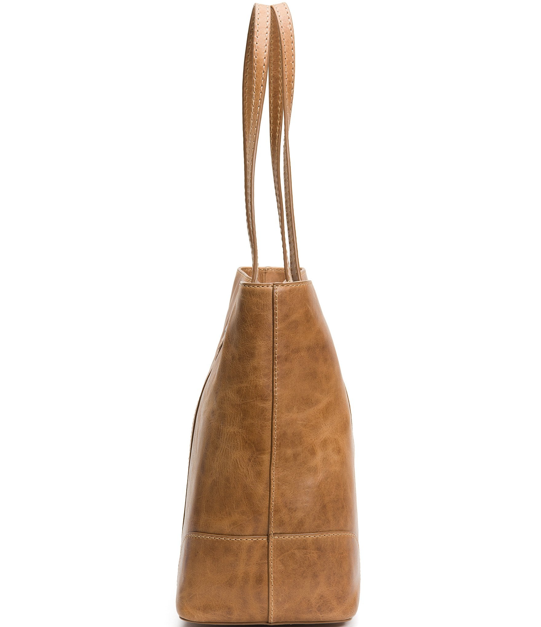 Frye Melissa Washed Leather Shopper Tote Bag