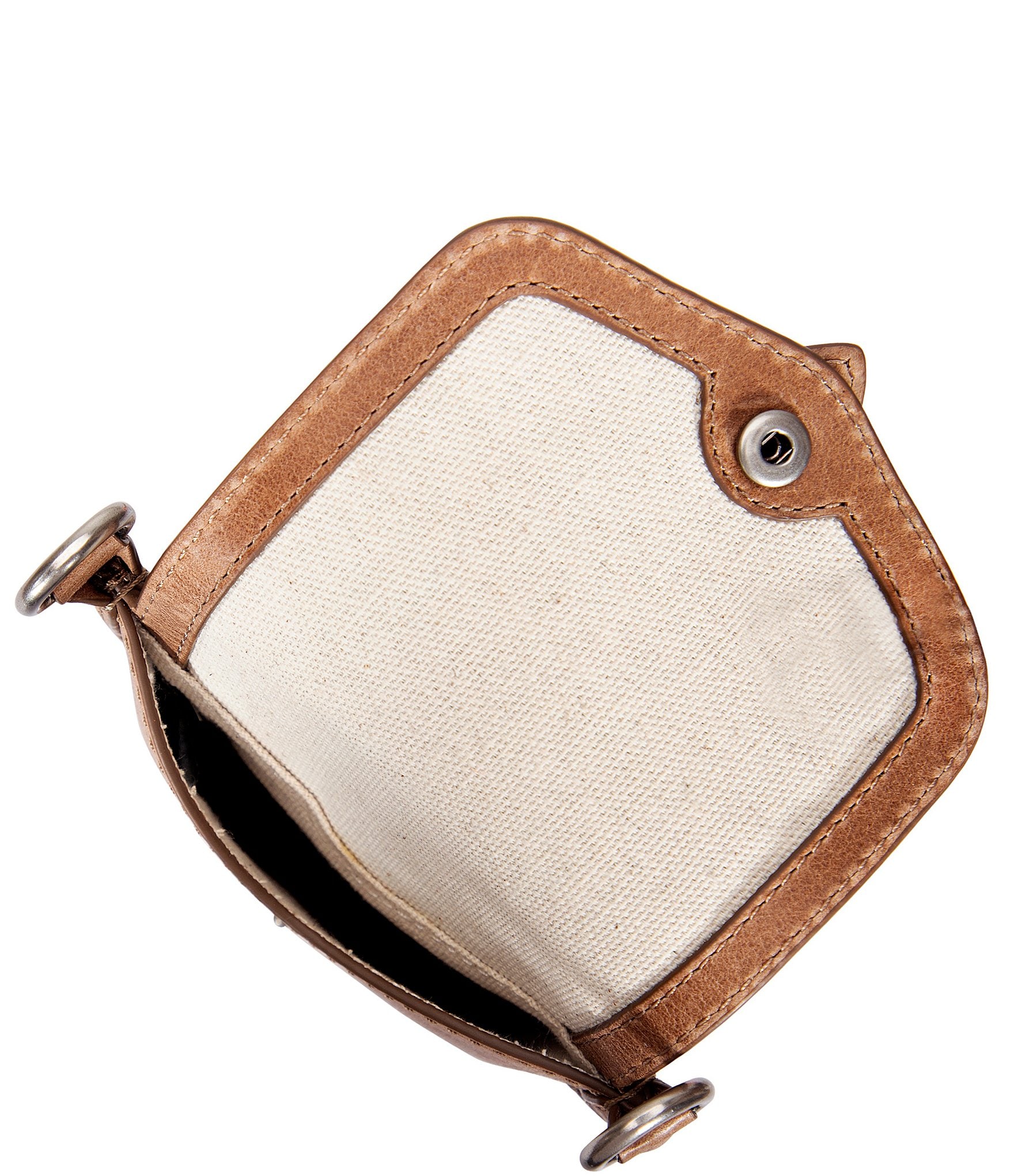 Frye Melissa Silver Hardware Phone Crossbody Bag