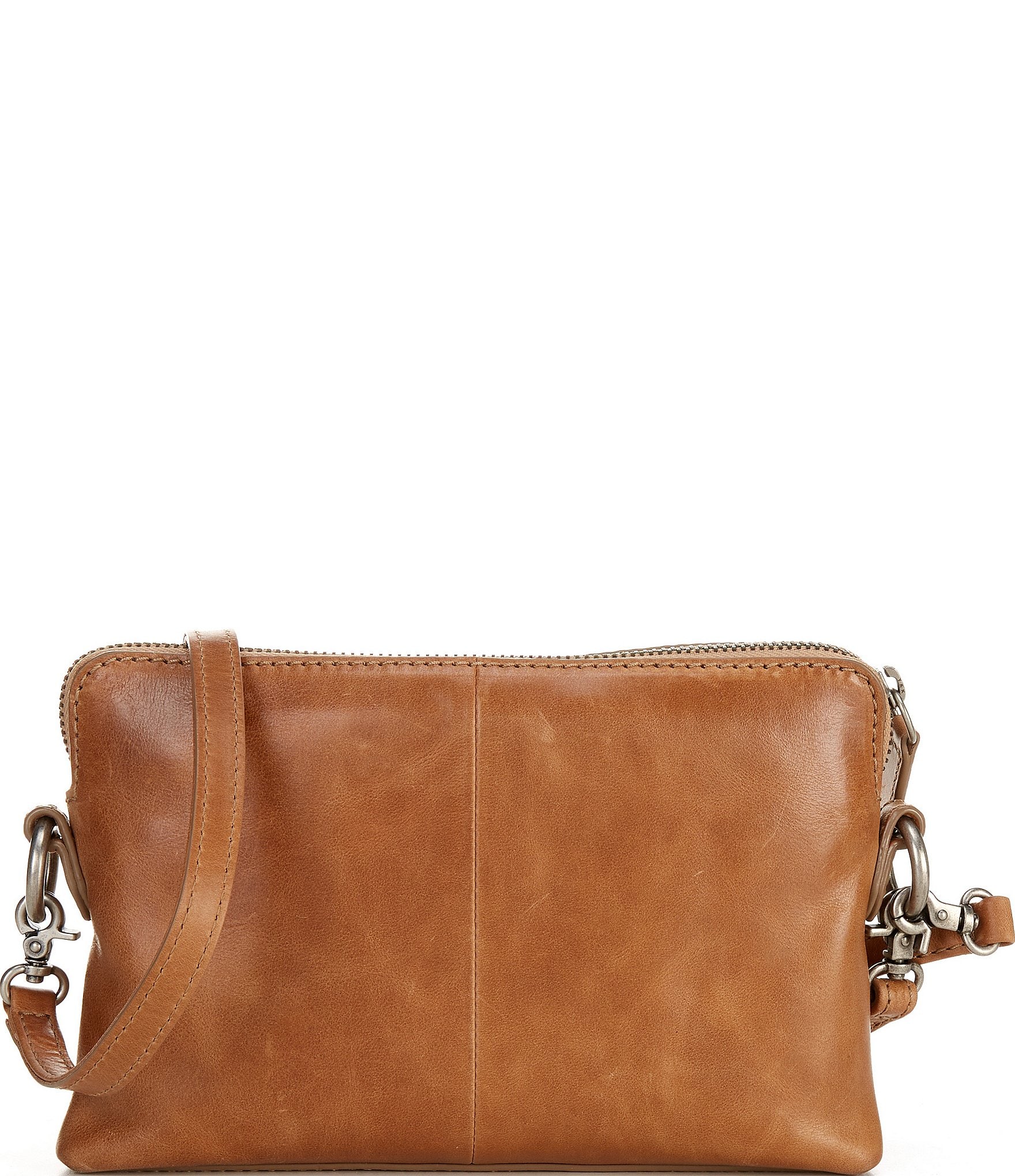 Frye Melissa Straw Wristlet Crossbody Bag