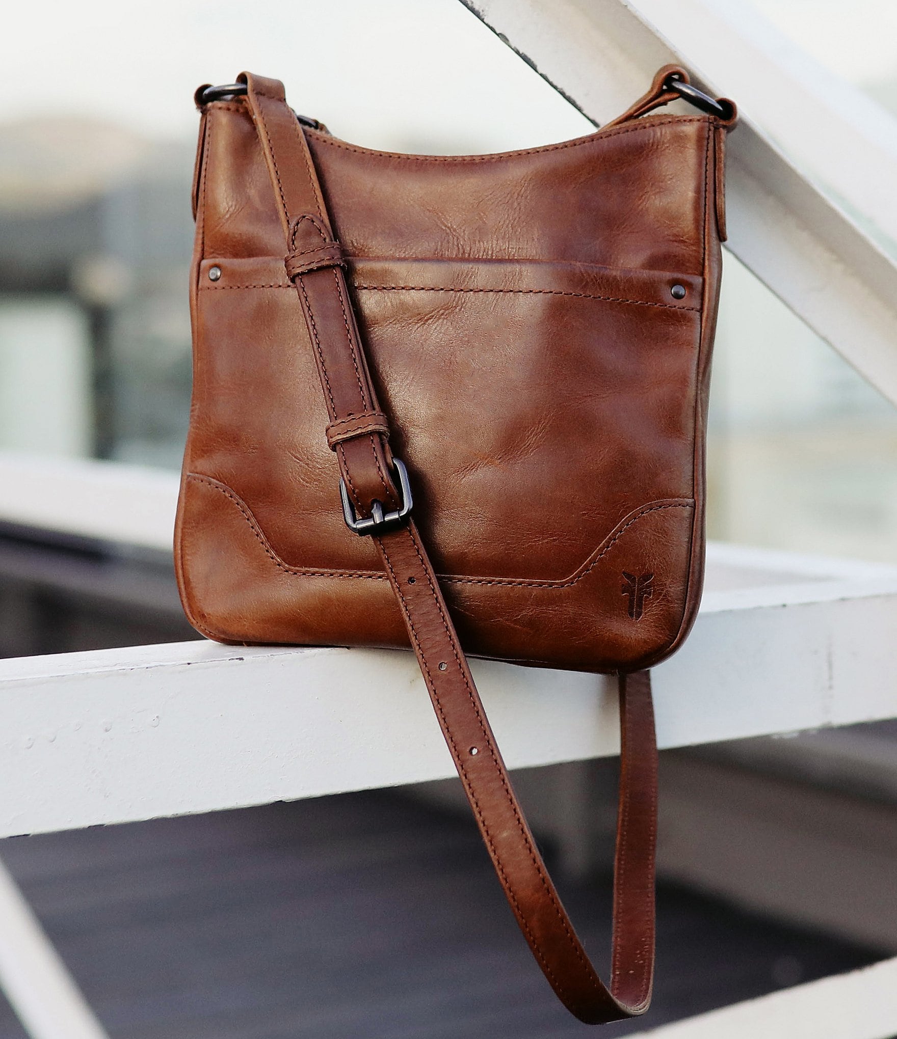 Frye Melissa Swing Italian Leather Crossbody Bag