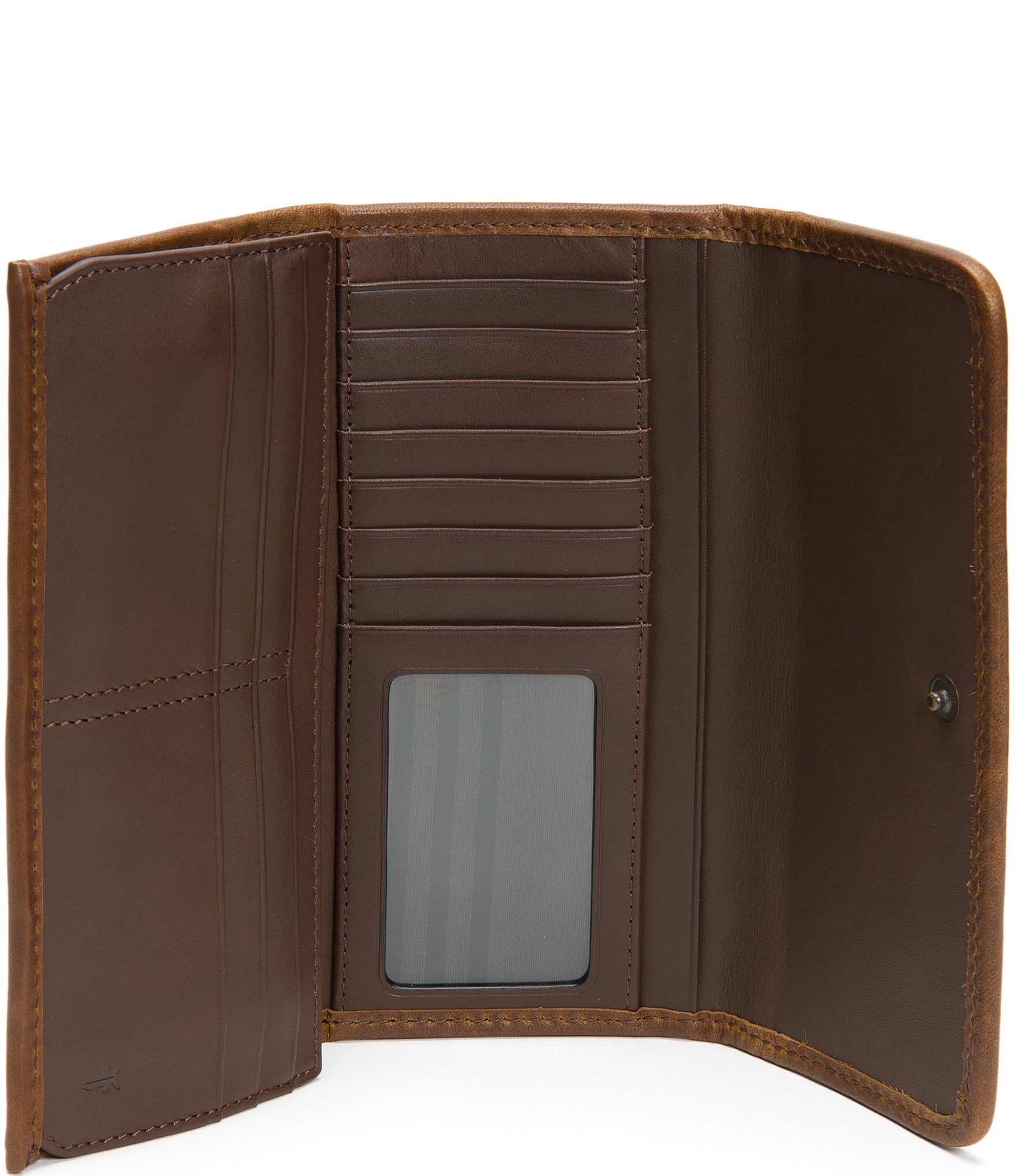 Frye Melissa Trifold Antique Leather Wallet