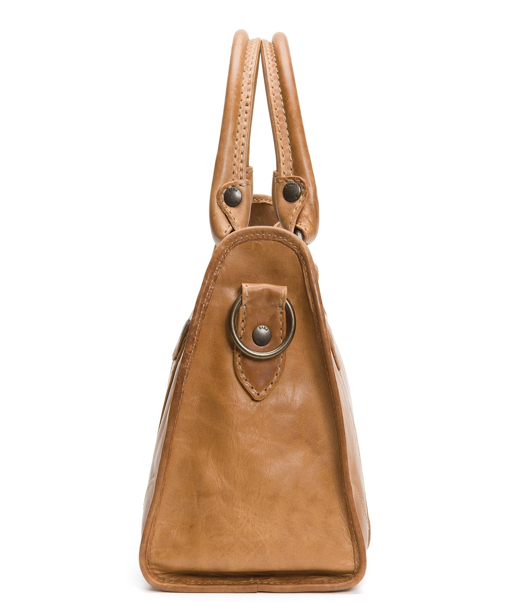 Frye Melissa Washed Leather Satchel Bag