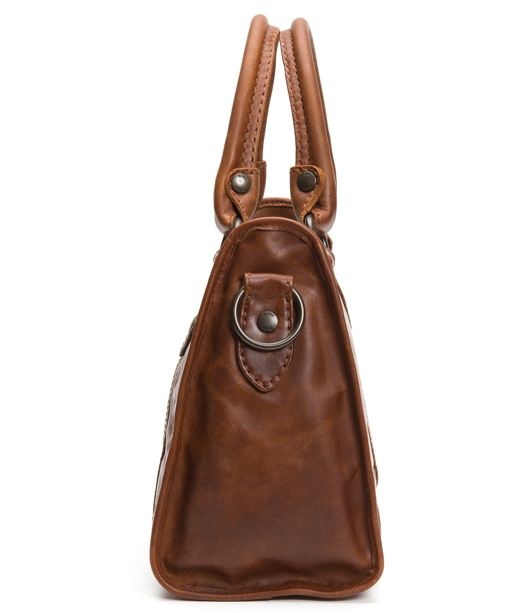 Frye Melissa Washed Leather Satchel Bag