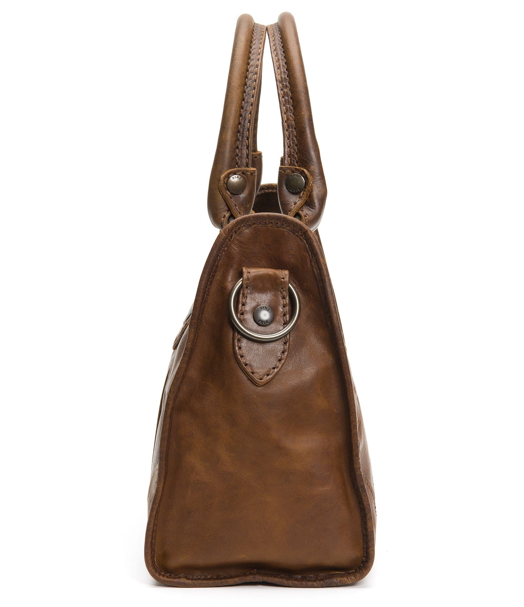 Frye Melissa Washed Leather Satchel Bag