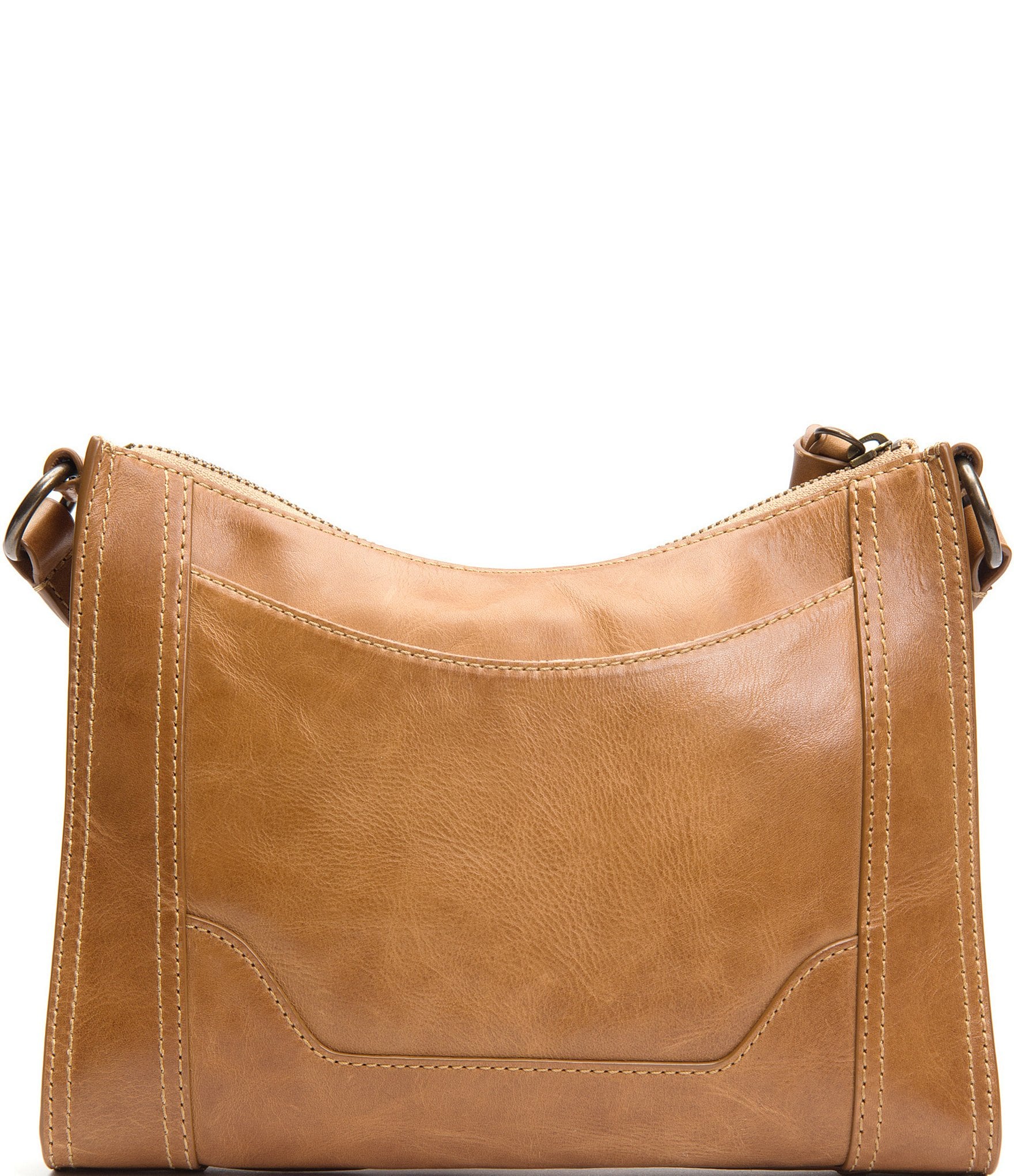 Frye Melissa Zip Leather Crossbody Bag